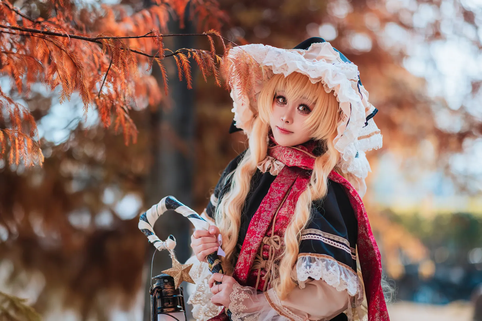 Touhou Project, Marisa Kirisame cosplay, Anime cosplay, Xiamen photoshoot booking, Bald cypress photoshoot - Image 8