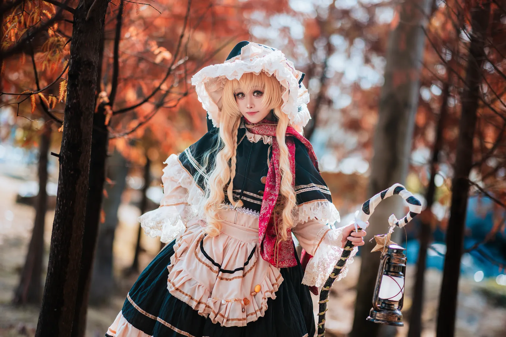 Touhou Project, Marisa Kirisame cosplay, Anime cosplay, Xiamen photoshoot booking, Bald cypress photoshoot - Image 9