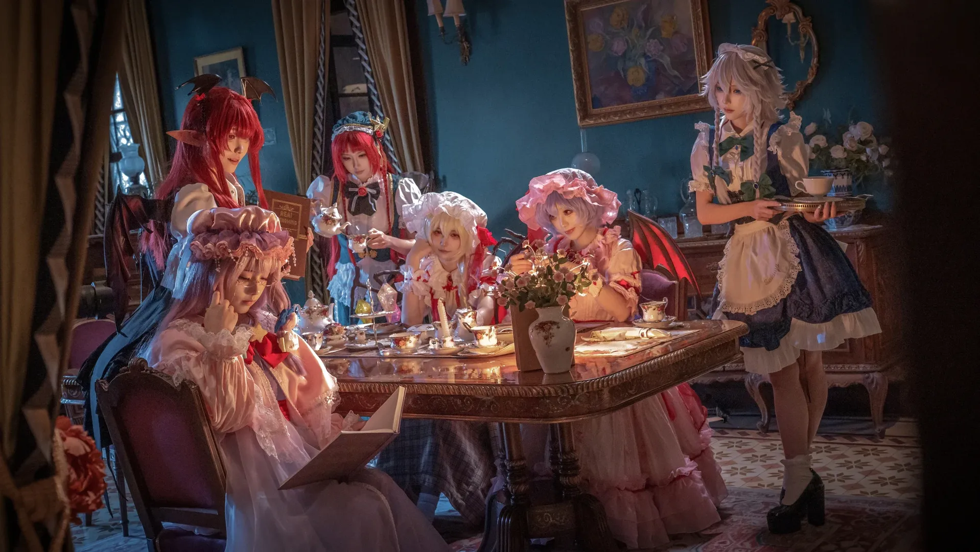 东方Project, 蕾米莉亚cos, 红魔馆, cosplay摄影, 东方cos团片 - 第2张