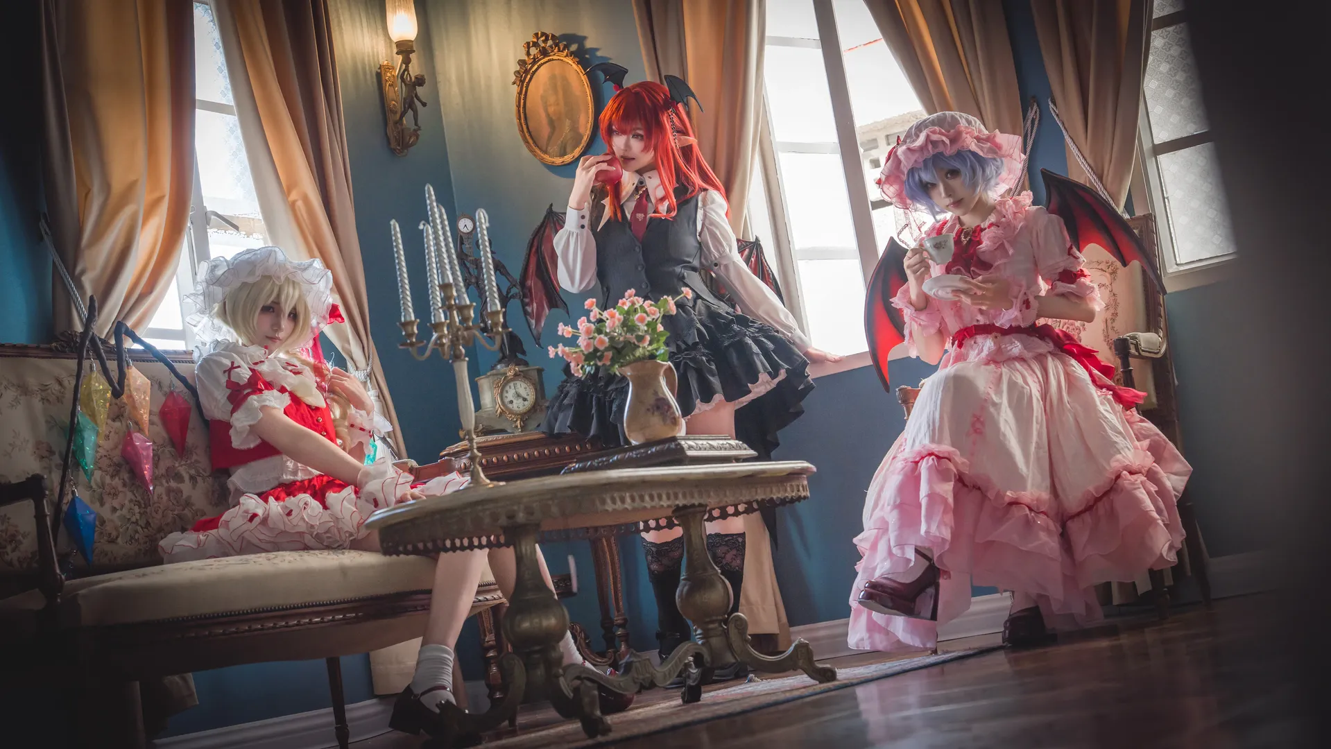 东方Project, 蕾米莉亚cos, 红魔馆, cosplay摄影, 东方cos团片 - 第3张