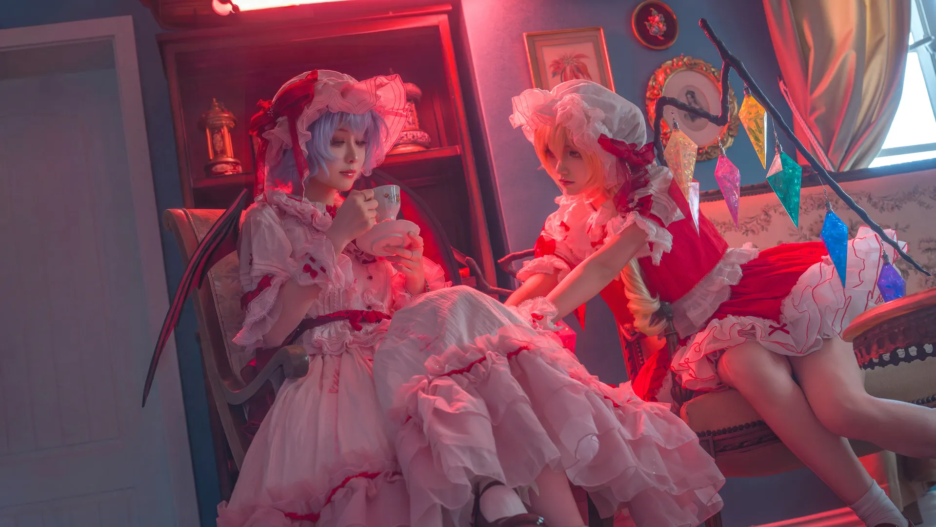東方Project, レミリアコスプレ, 紅魔館, コスプレ撮影, 東方コスプレ集合写真