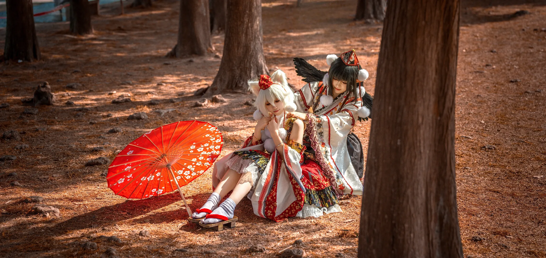 東方Project, コスプレ撮影, 獣耳少女, 犬走椛 コスプレ, 秋の屋外コスプレ - 11枚目