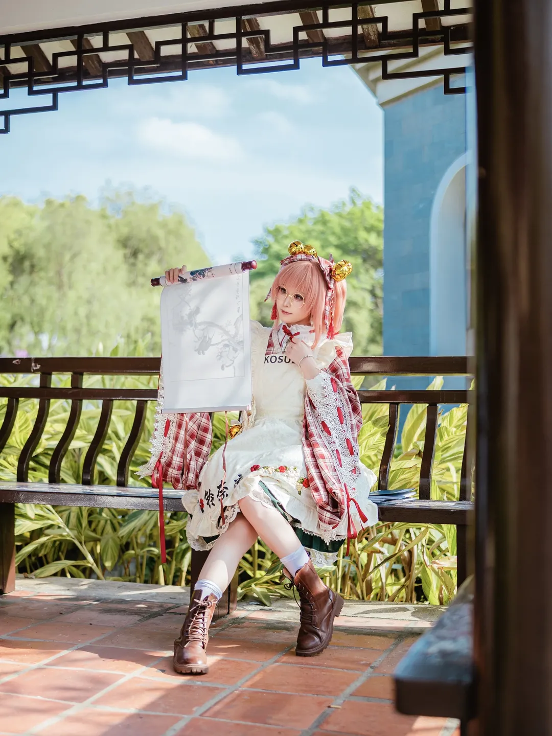东方project, 本居小铃cos, cosplay日常, 二次元外景, 铃奈庵 - 第1张