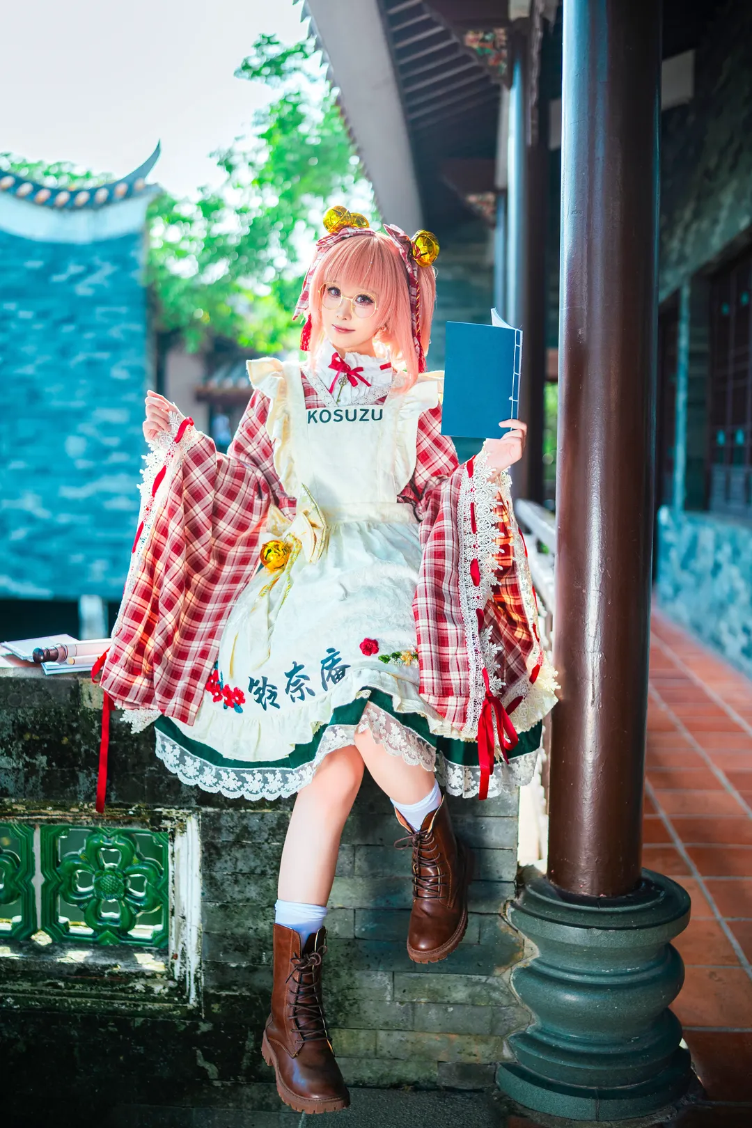东方project, 本居小铃cos, cosplay日常, 二次元外景, 铃奈庵 - 第3张