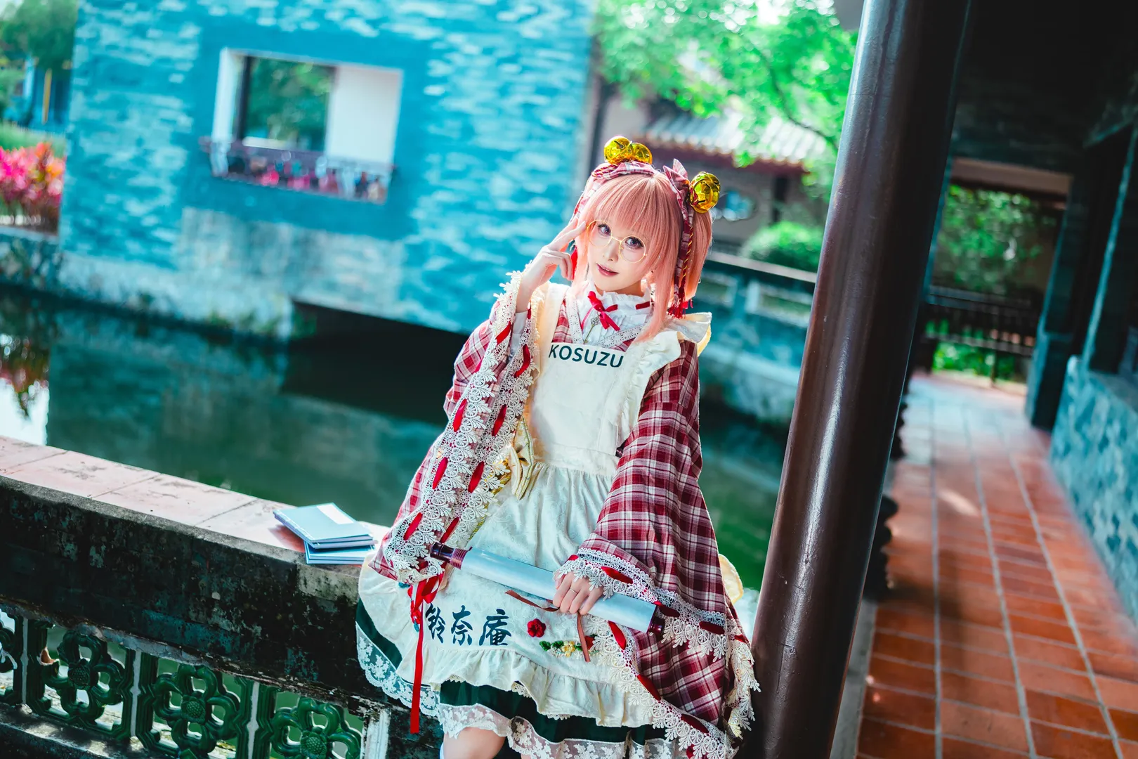 东方project, 本居小铃cos, cosplay日常, 二次元外景, 铃奈庵 - 第4张