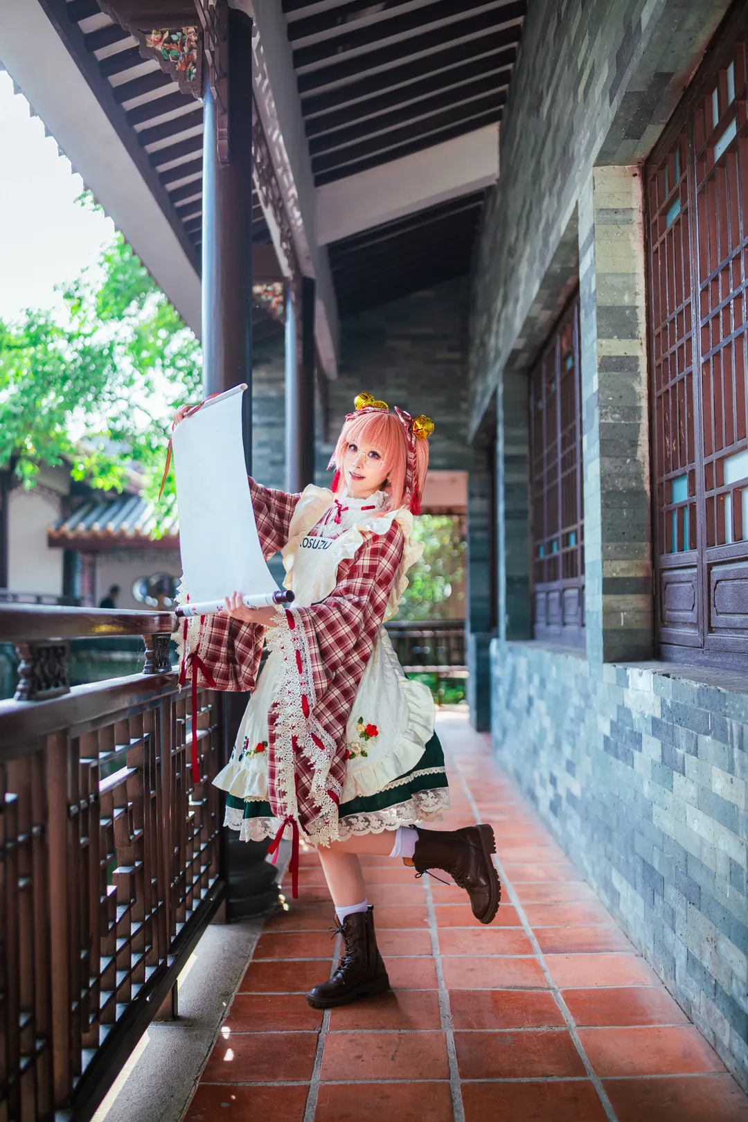 东方project, 本居小铃cos, cosplay日常, 二次元外景, 铃奈庵 - 第8张