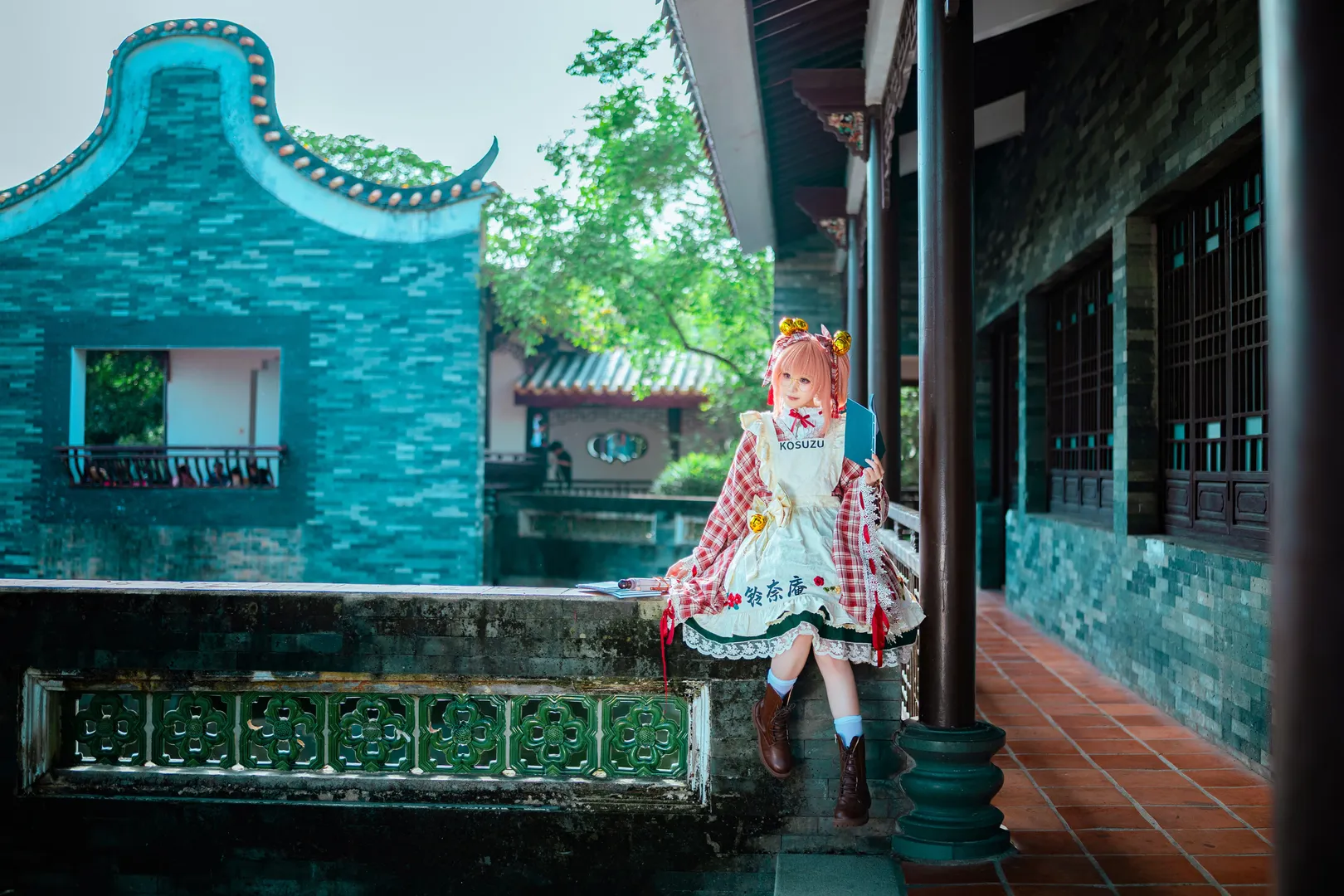 东方project, 本居小铃cos, cosplay日常, 二次元外景, 铃奈庵 - 第9张