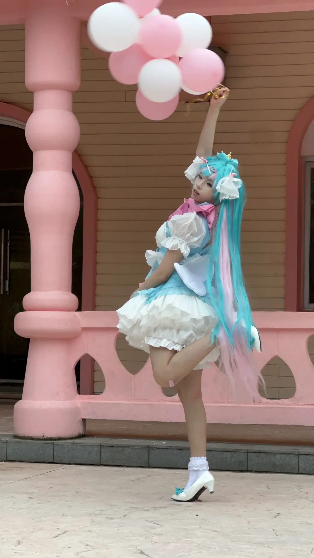コスプレ撮影, 初音ミク, 初音ミク コスプレ, ACG屋外ロケーション, ドリーミー・プリンセス コスプレ - 2枚目