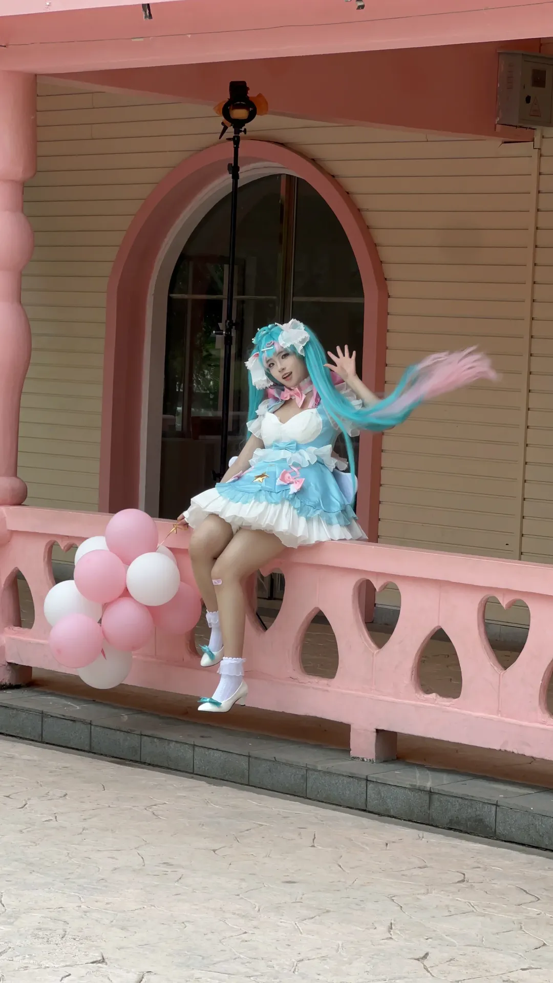 cos摄影, 初音未来, 初音未来cos, 二次元外景, 梦幻公主cosplay