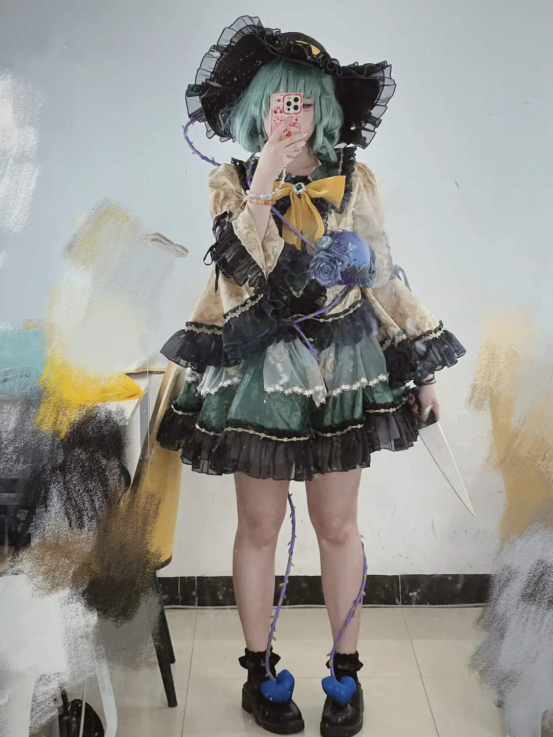 东方Project, 哥特萝莉, 古明地恋cos, cosplay分享, 东方地灵殿 - 第1张