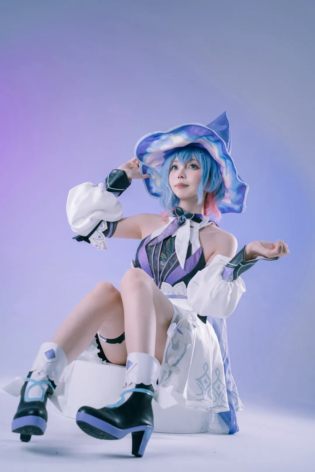 王者荣耀, 小乔cos, cosplay摄影, 白棚写真, 时之魔女cos - 第3张