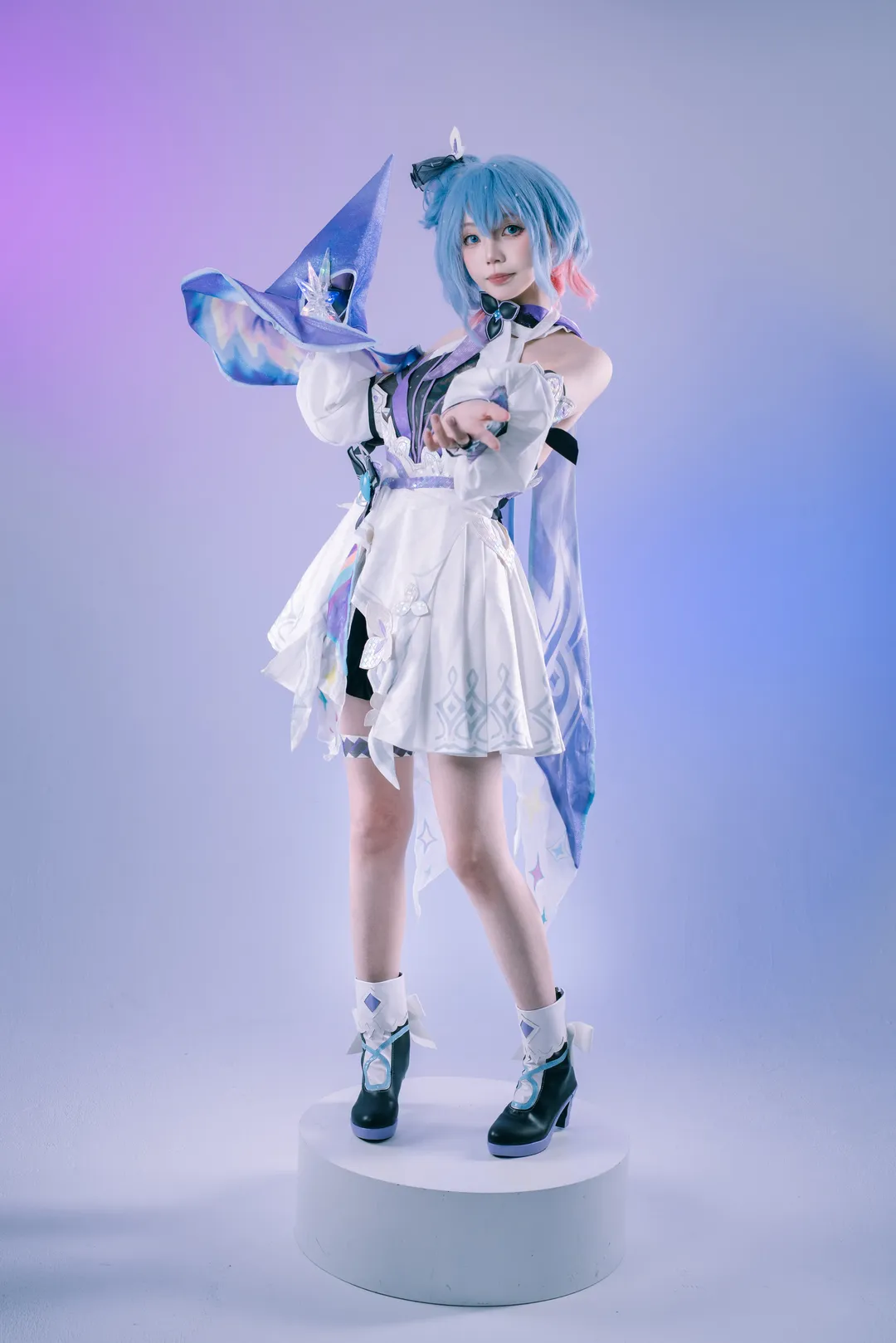 王者荣耀, 小乔cos, cosplay摄影, 白棚写真, 时之魔女cos - 第5张