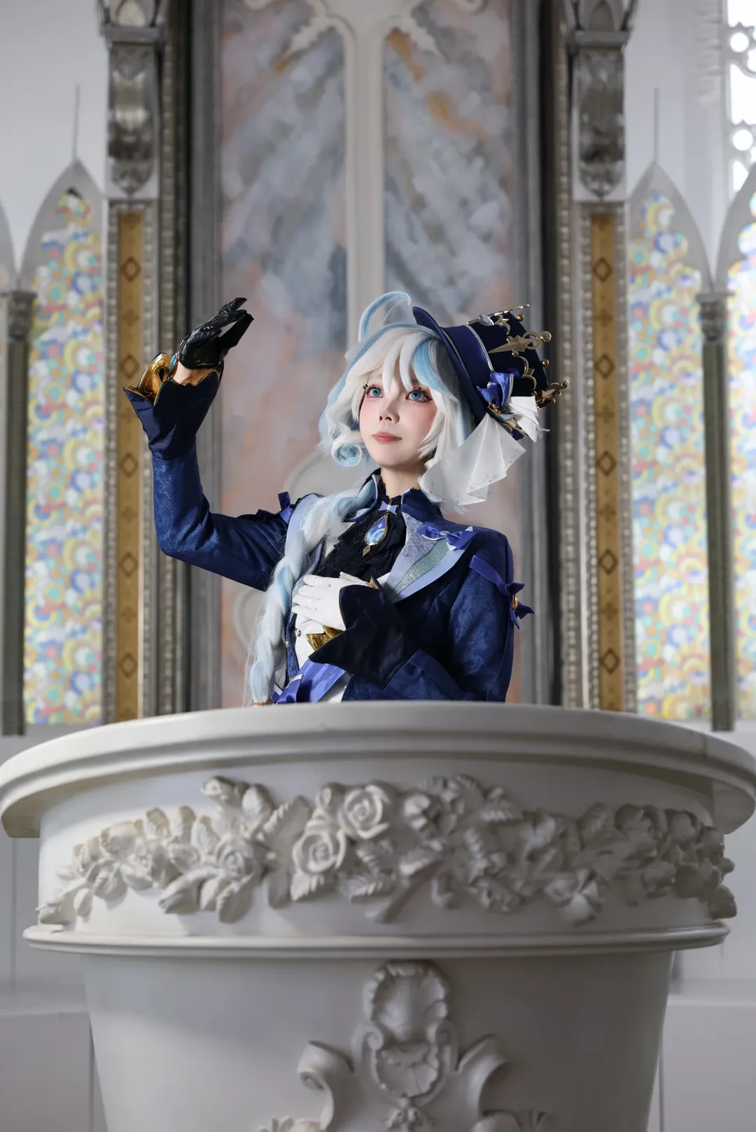 原神, 二次元摄影, 芙宁娜cos, 原神cos, cosplay正片 - 第3张