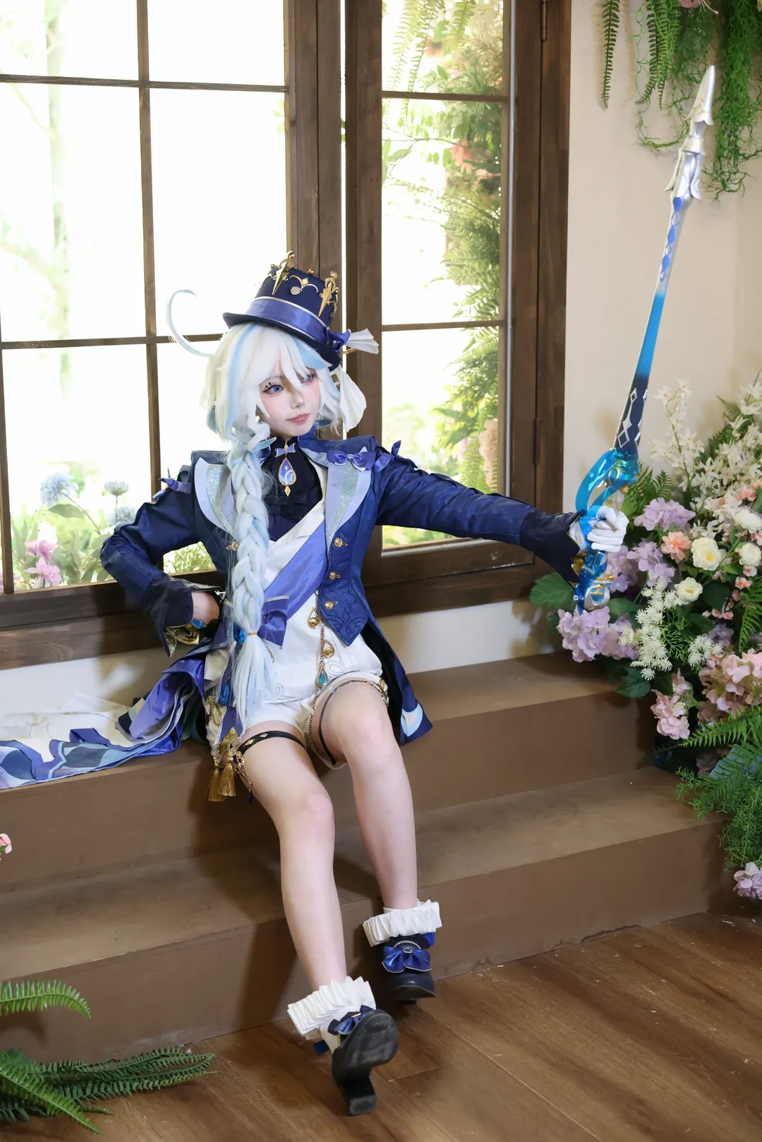 原神, 二次元摄影, 芙宁娜cos, 原神cos, cosplay正片 - 第7张