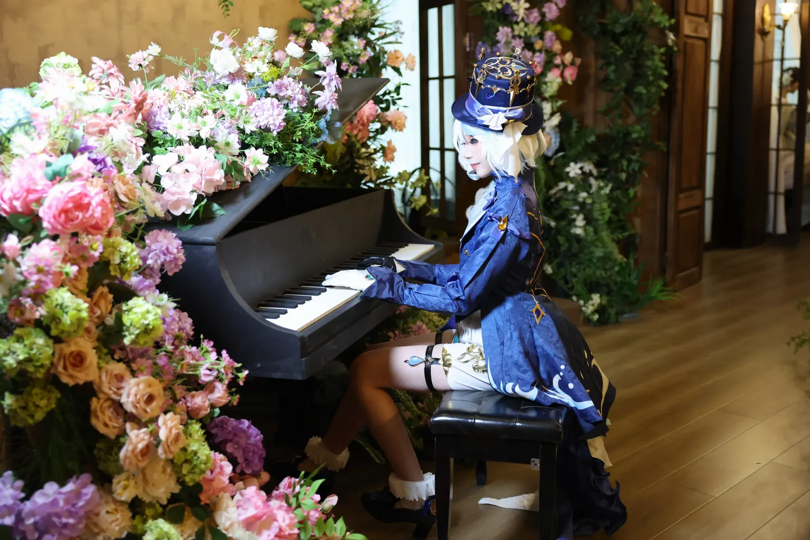 原神, 二次元摄影, 芙宁娜cos, 原神cos, cosplay正片 - 第9张