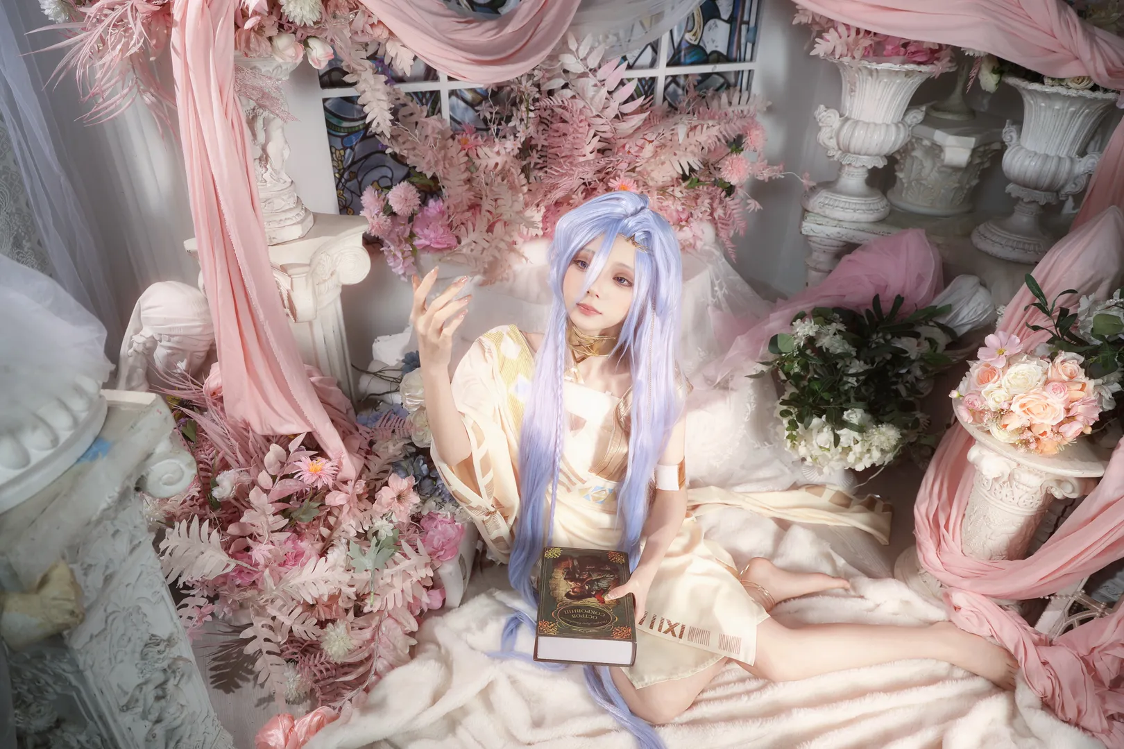 重返未来1999, cosplay正片, 37cos, 仙气装扮, 梦幻光影 - 第1张