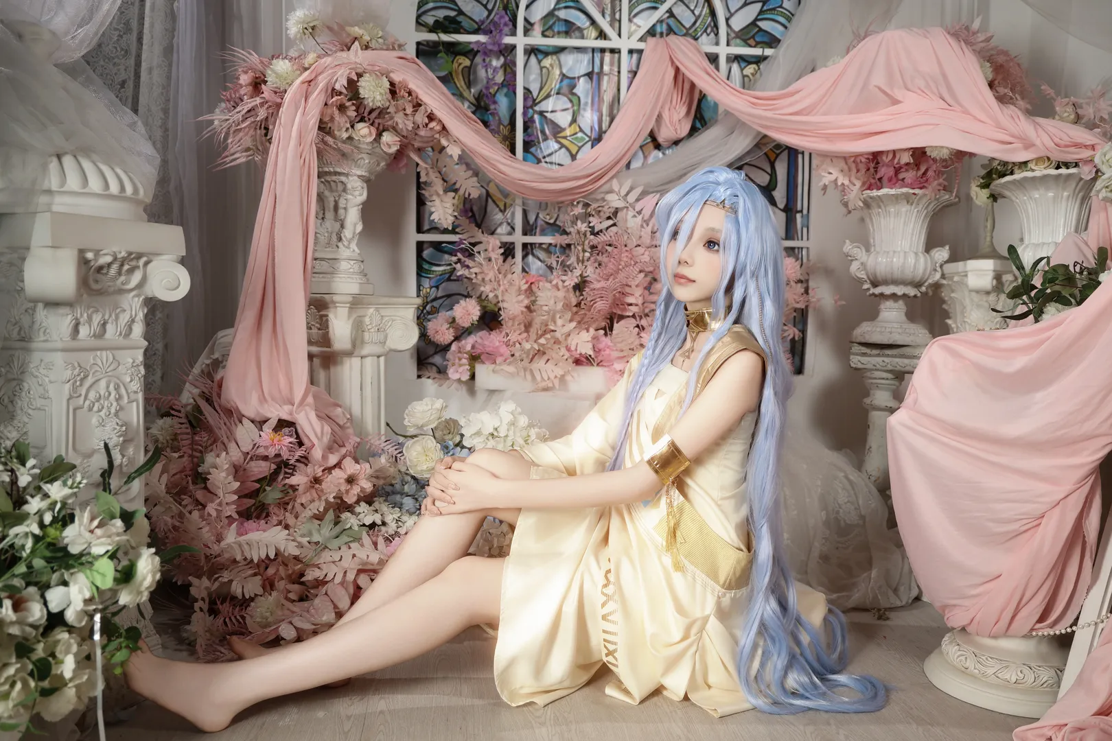 重返未来1999, cosplay正片, 37cos, 仙气装扮, 梦幻光影 - 第3张
