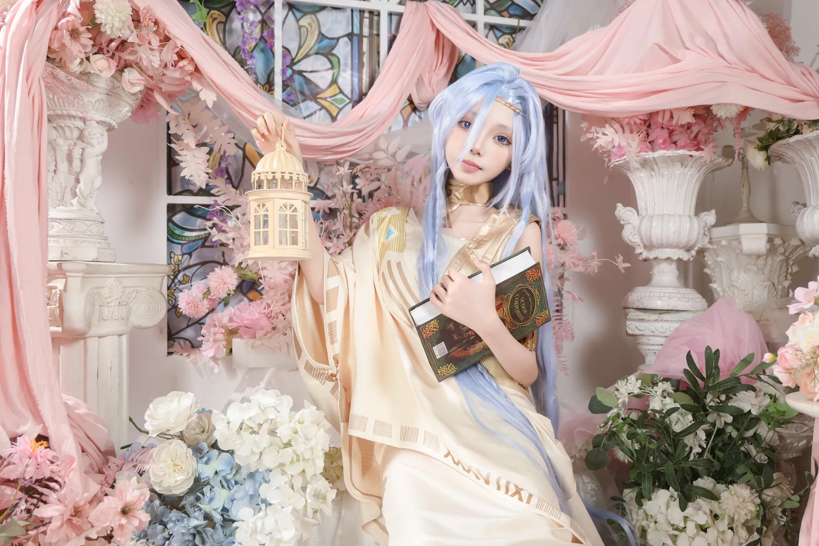 重返未来1999, cosplay正片, 37cos, 仙气装扮, 梦幻光影 - 第4张