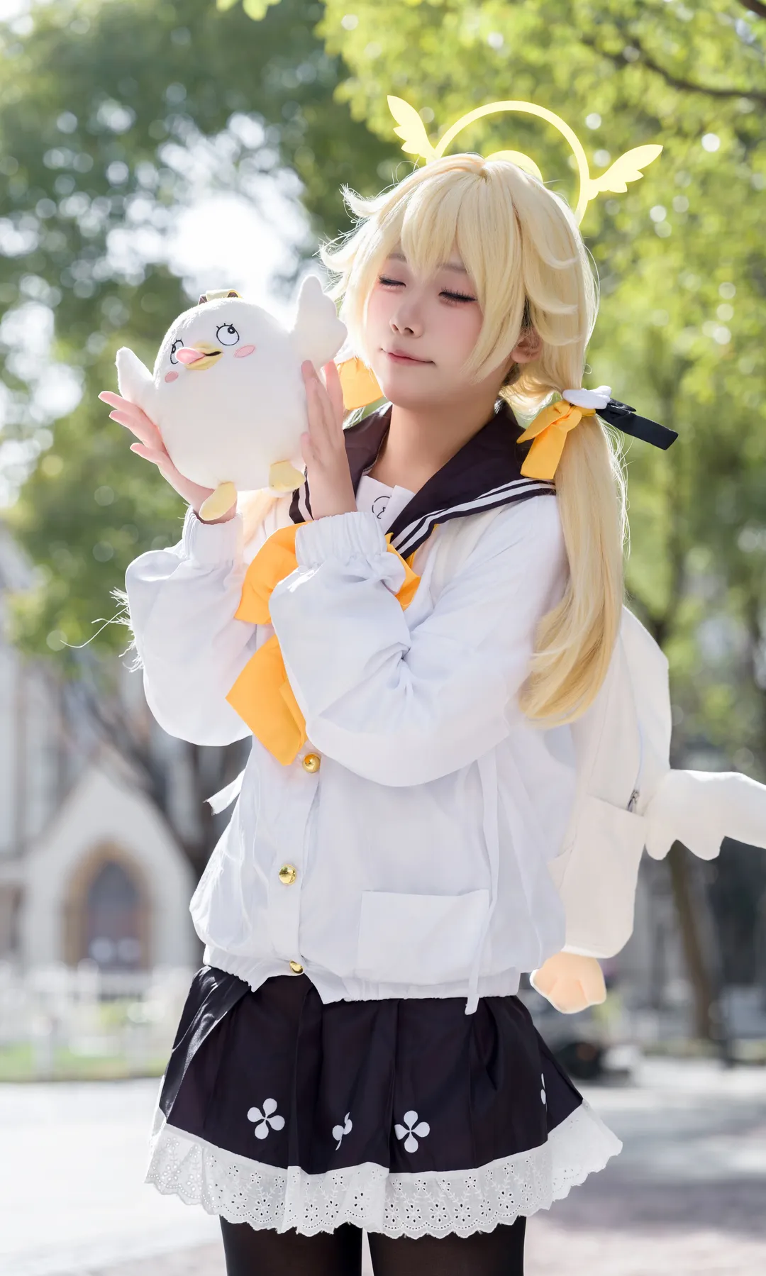 蔚蓝档案, 二次元cosplay, 萌妹cosplay, 黑丝穿搭, 日富美cos - 第3张