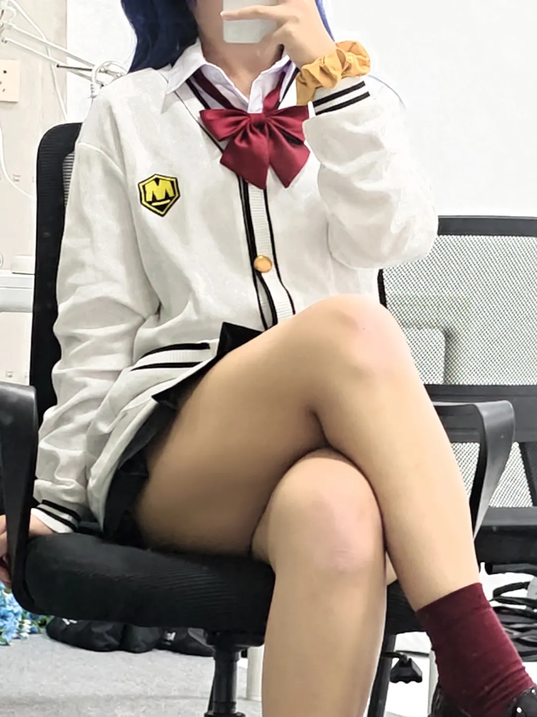 cosplay, 肉腿, jk制服, 宝多六花cos, ssss古力特