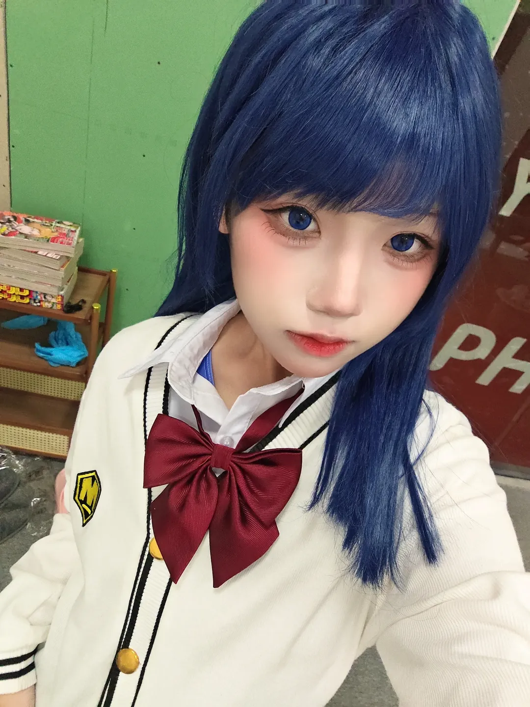 cosplay, 肉腿, jk制服, 宝多六花cos, ssss古力特 - 第3张