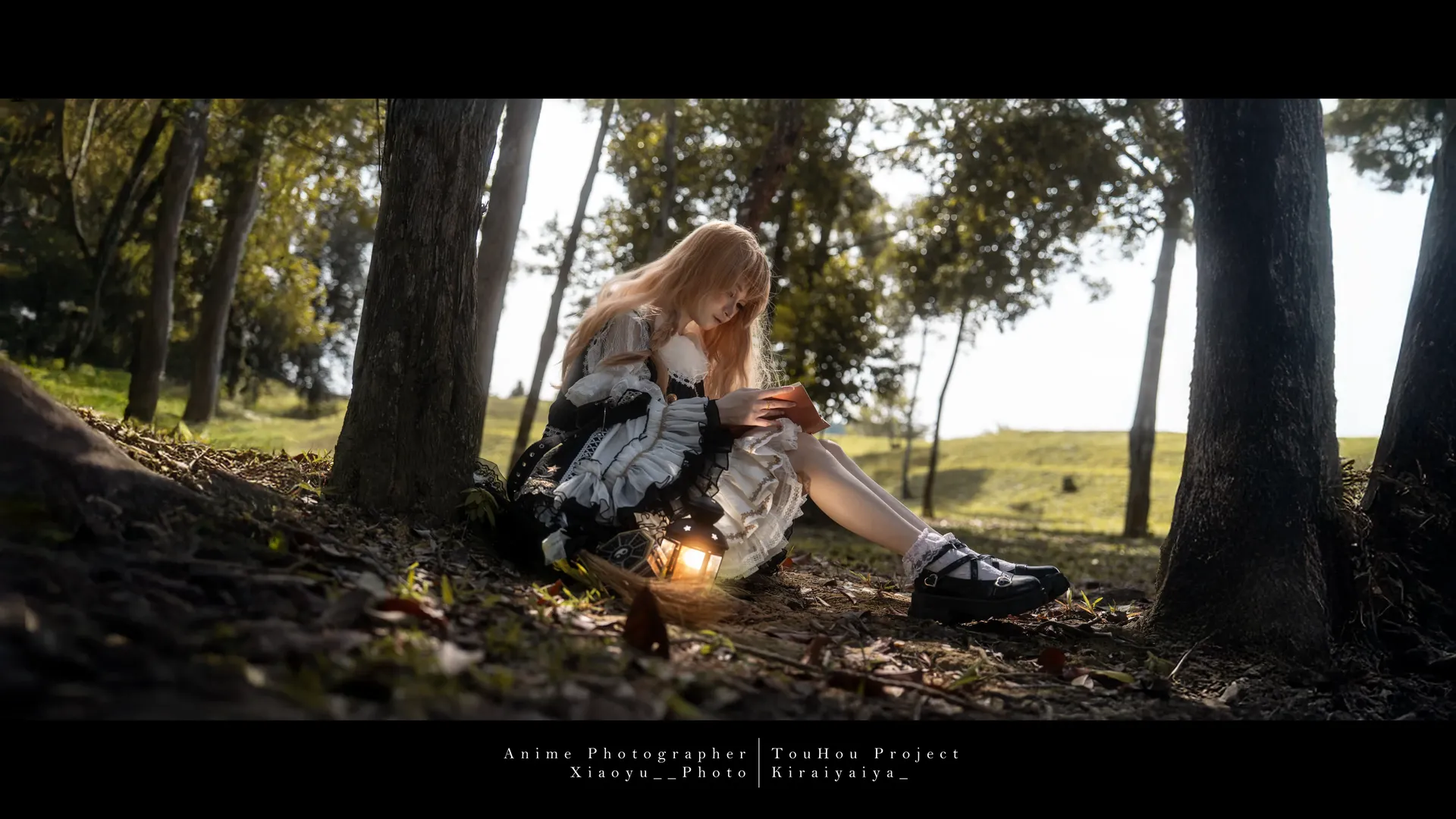 森林摄影, 魔理沙cos, cosplay分享, 東方Project, 电影感cos