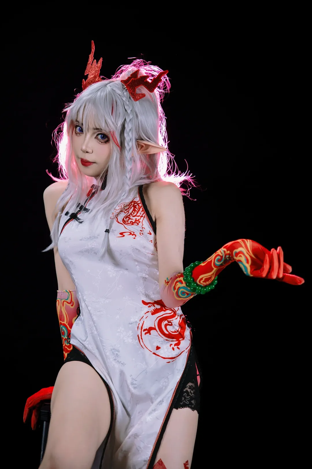漫展场照, cosplay摄影, 国风旗袍, 北京ijoy漫展, 年龙女cos - 第4张