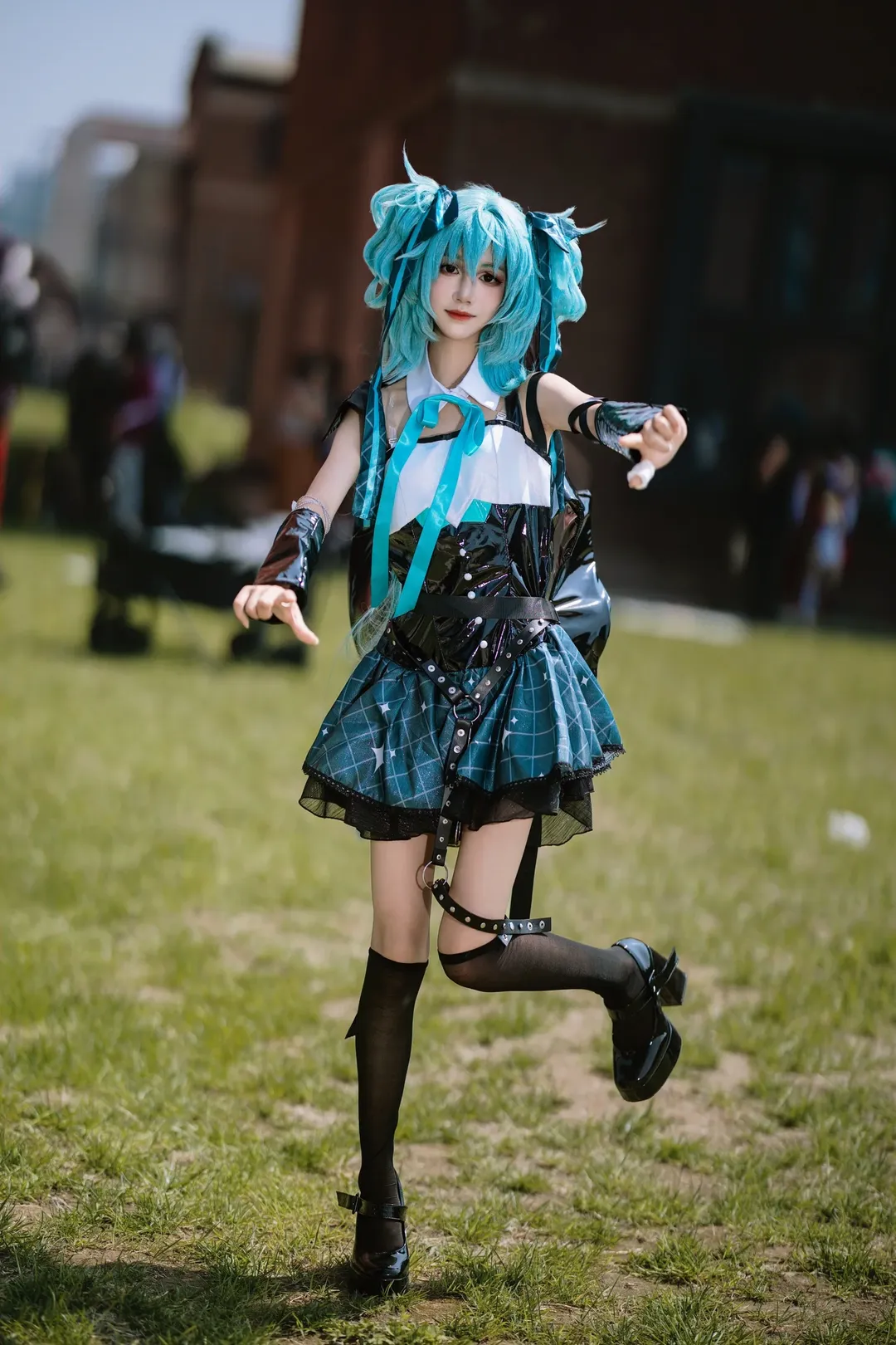 二次元, 漫展场照, 初音未来cos, 户外人像, Vocaloid - 第2张