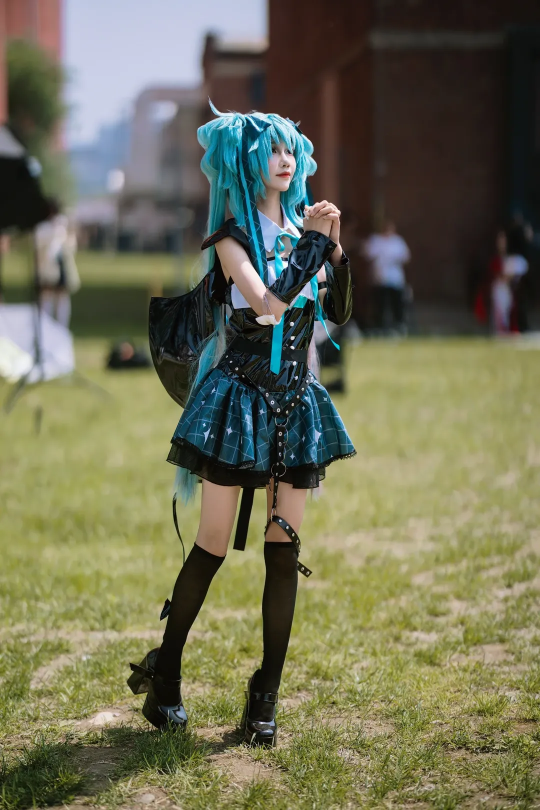 二次元, 漫展场照, 初音未来cos, 户外人像, Vocaloid - 第4张