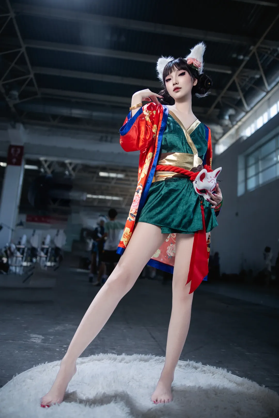 漫展场照, 二次元cosplay, 宝青坊主cos, 狐妖cos, 白蛇缘起