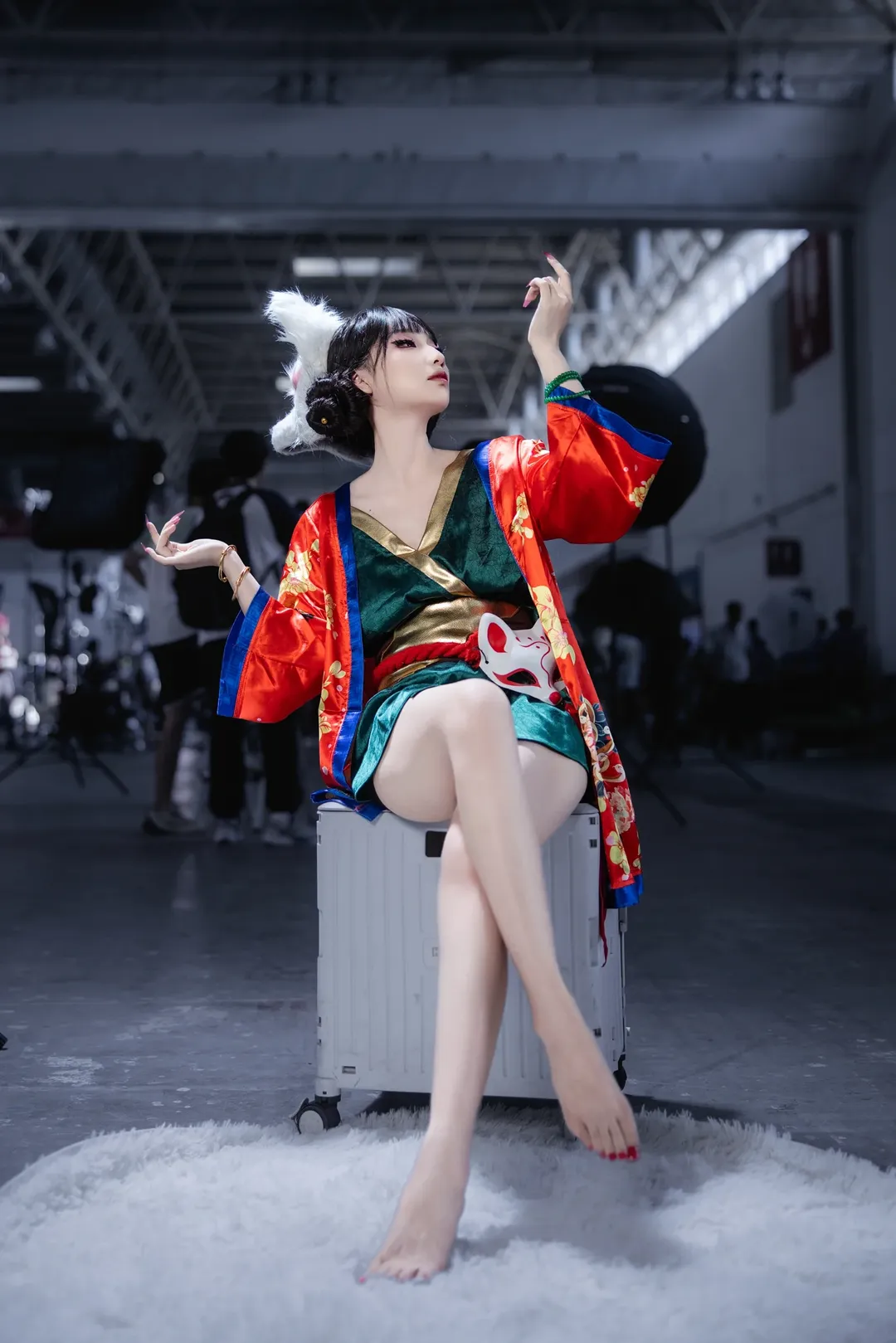 漫展场照, 二次元cosplay, 宝青坊主cos, 狐妖cos, 白蛇缘起 - 第7张