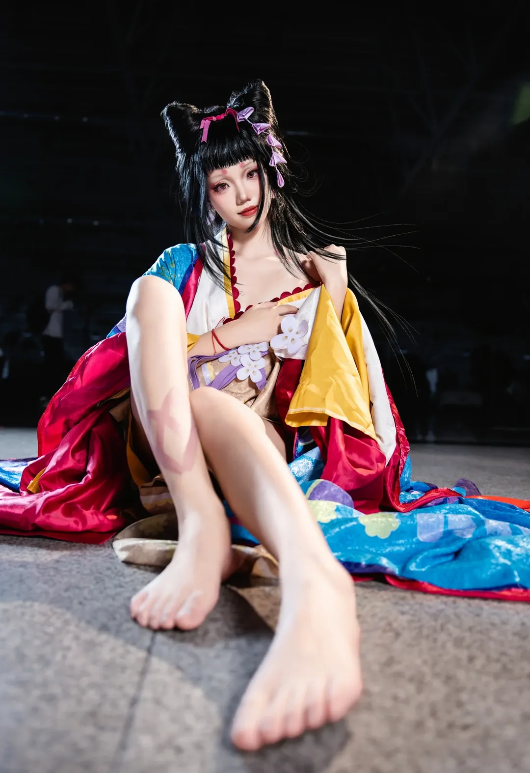 漫展场照, Cosplay分享, 阴阳师, 绘世花鸟卷cos, 济南蓝樱漫展 - 第2张