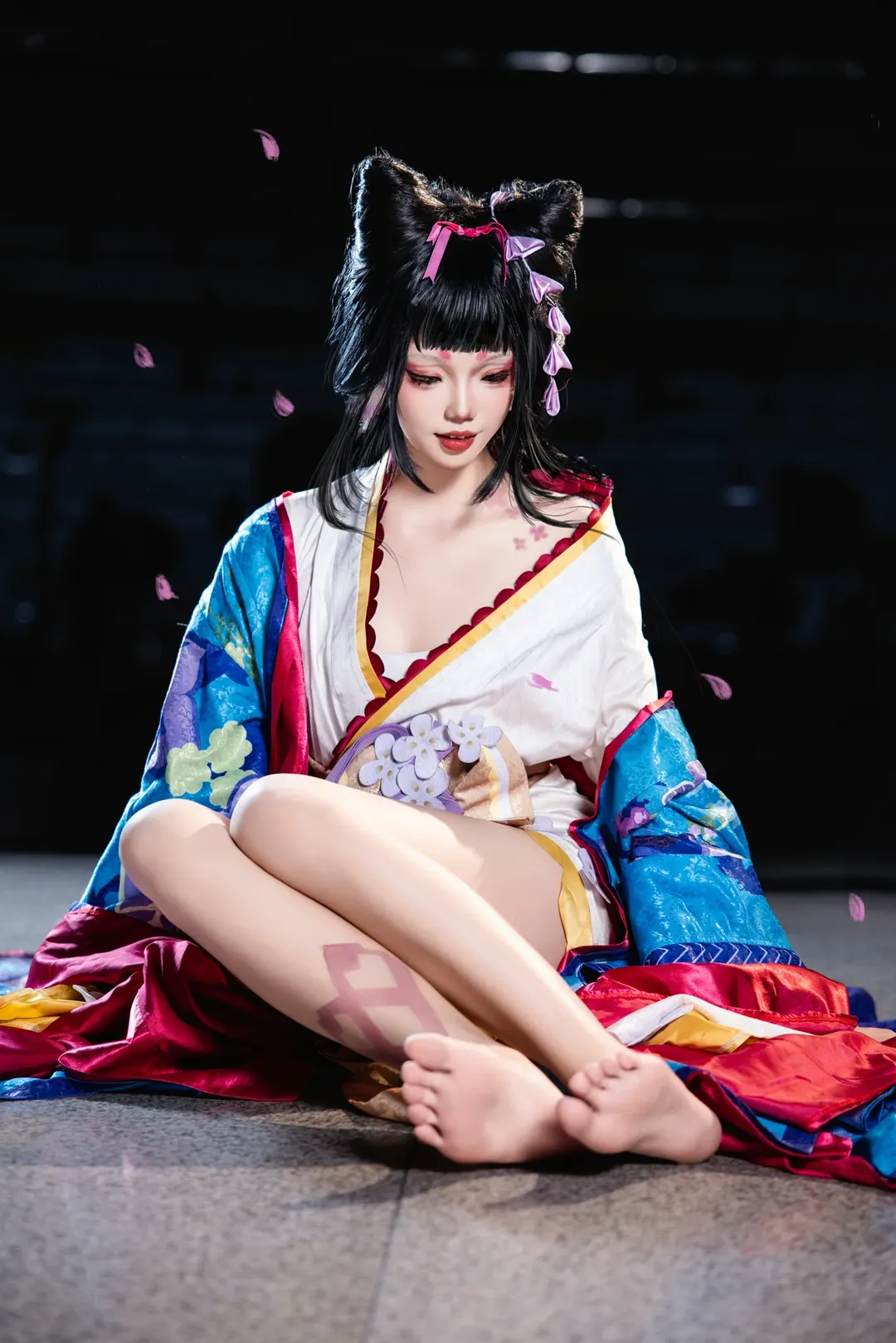 漫展场照, Cosplay分享, 阴阳师, 绘世花鸟卷cos, 济南蓝樱漫展 - 第3张