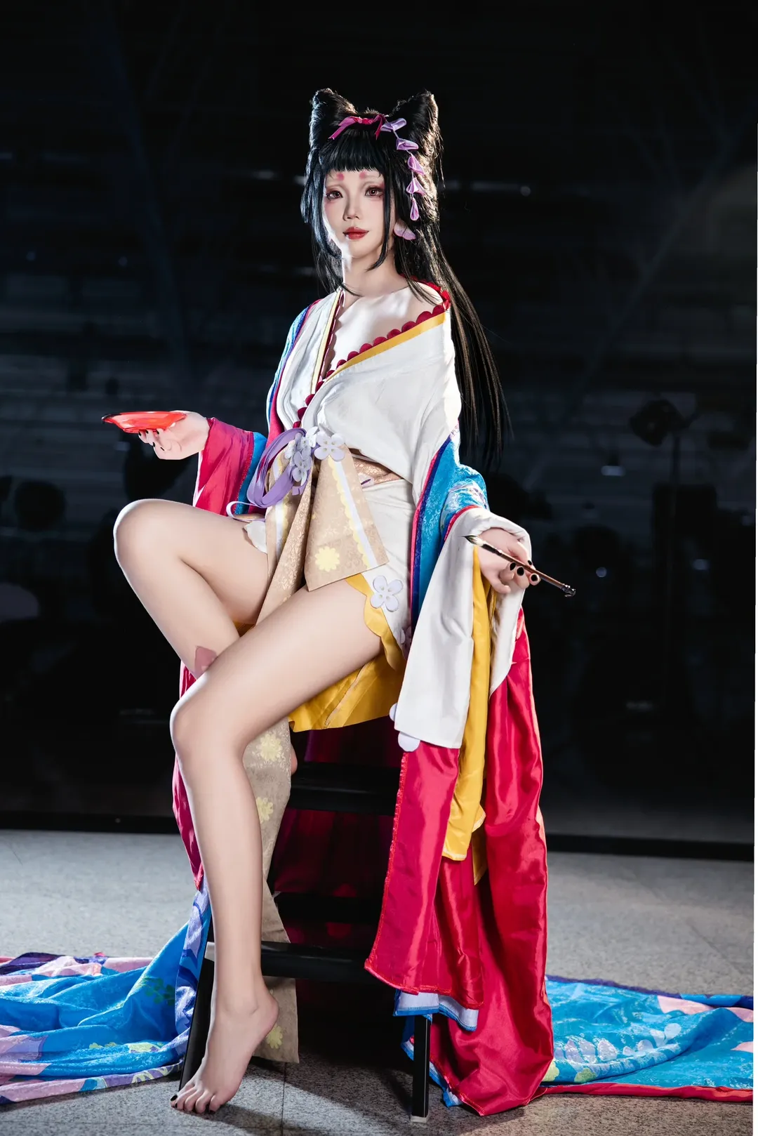 漫展場照, Cosplay分享, 陰陽師, 繪世花鳥卷cos, 濟南藍櫻漫展