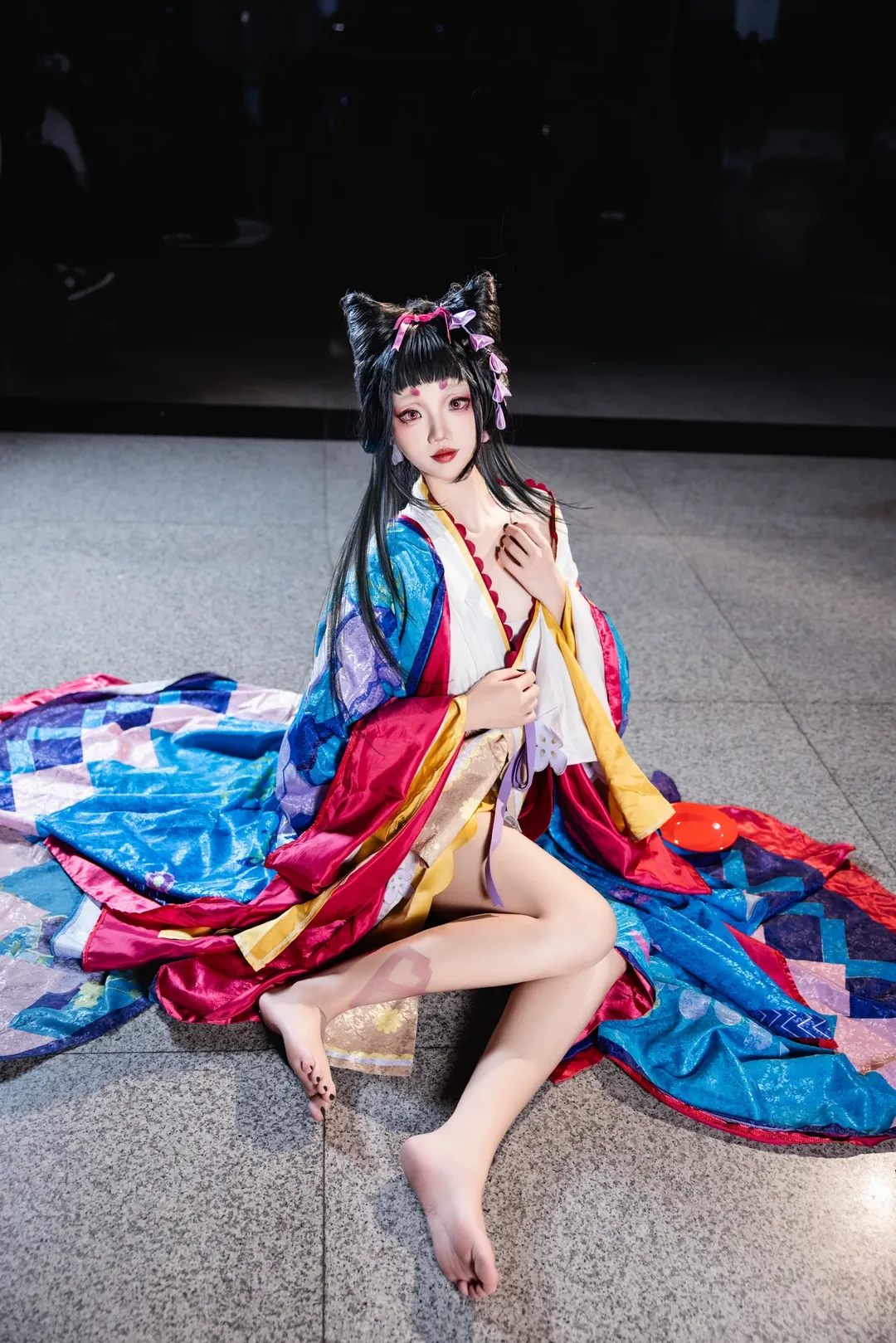 漫展场照, Cosplay分享, 阴阳师, 绘世花鸟卷cos, 济南蓝樱漫展 - 第5张