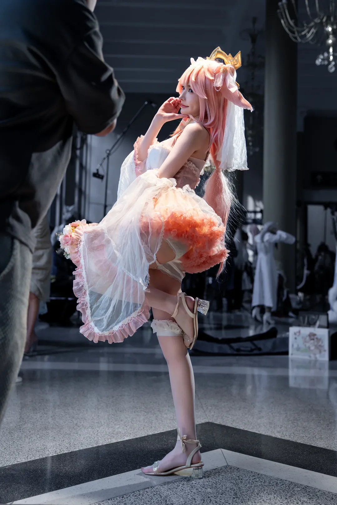 原神, 漫展场照, 二次元cosplay, 八重神子cos, 北京ido漫展 - 第4张