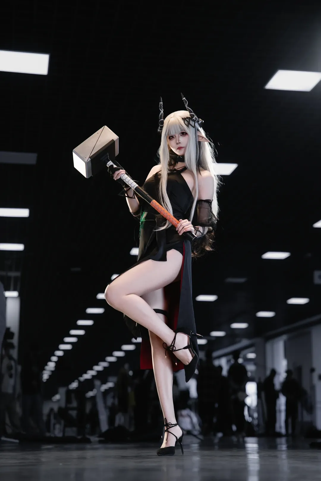 cosplay, 漫展场照, 明日方舟, 泥岩cos, 道具拍照姿势 - 第2张