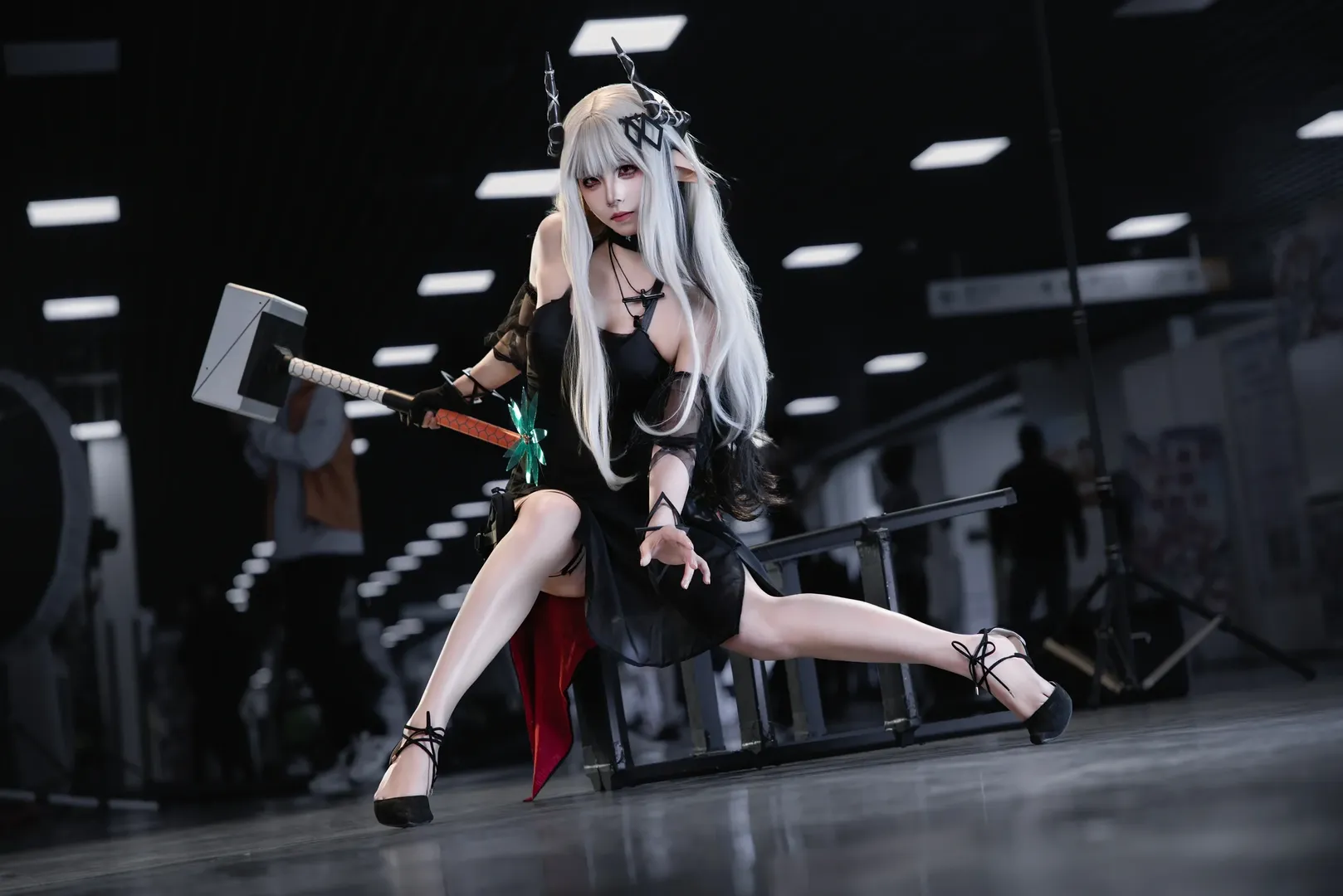 イベント写真, アークナイツ, コスプレ撮影, 二次元ファッション, マドロック コスプレ - 2枚目