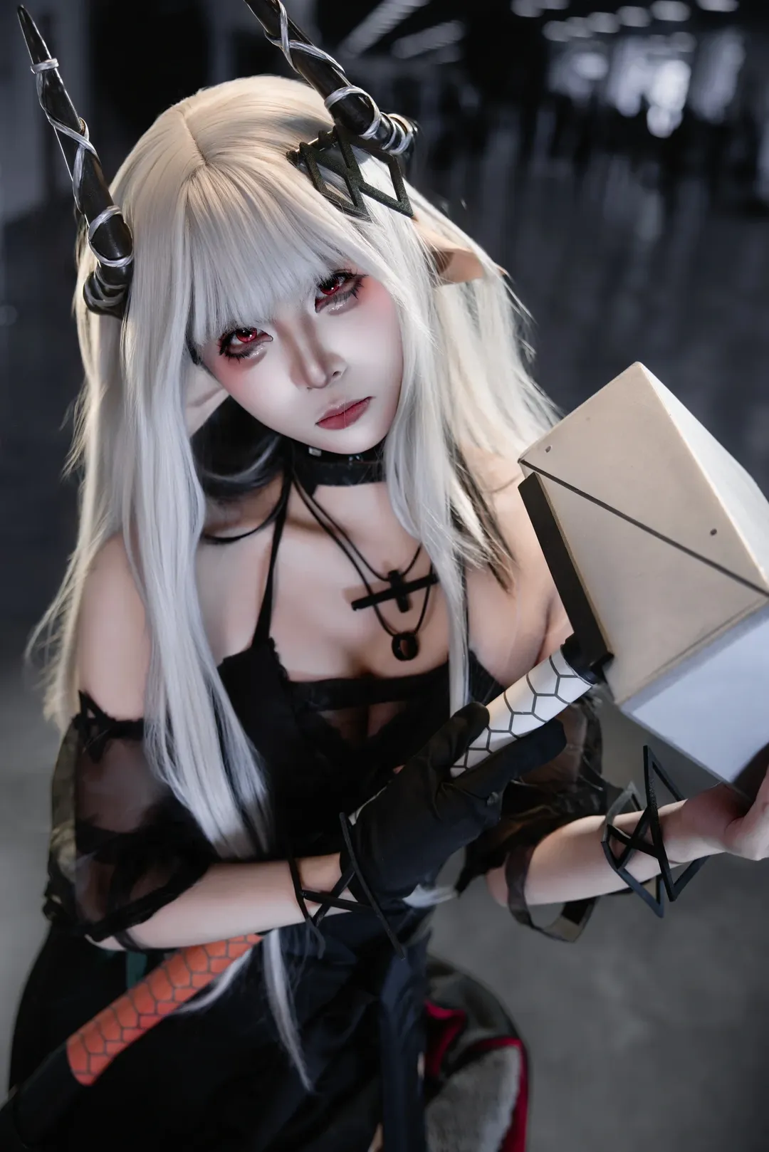 イベント写真, アークナイツ, コスプレ撮影, 二次元ファッション, マドロック コスプレ - 4枚目