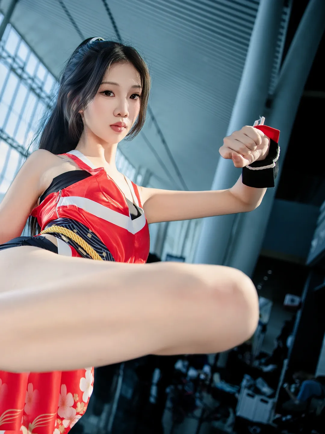 二次元, cosplay, 漫展场照, 不知火舞cos, 成都世界线