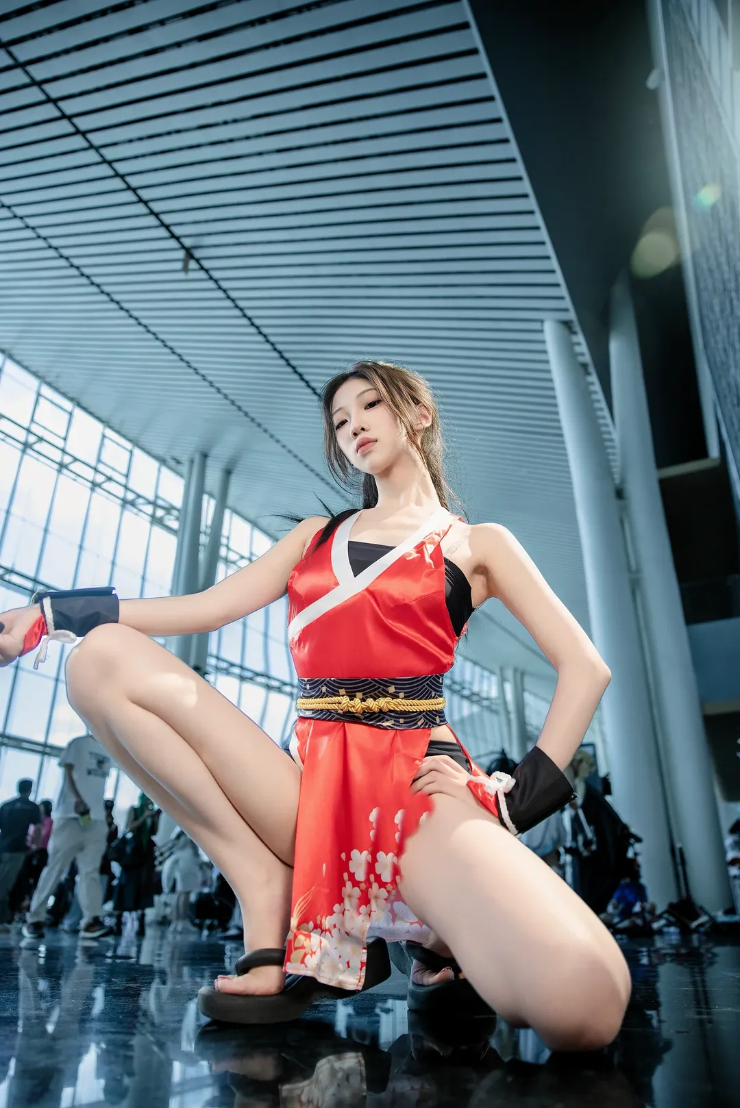 2D, cosplay, Convention photos, Mai Shiranui cosplay, Chengdu Worldline Animation and Comic Exhibition - Image 4