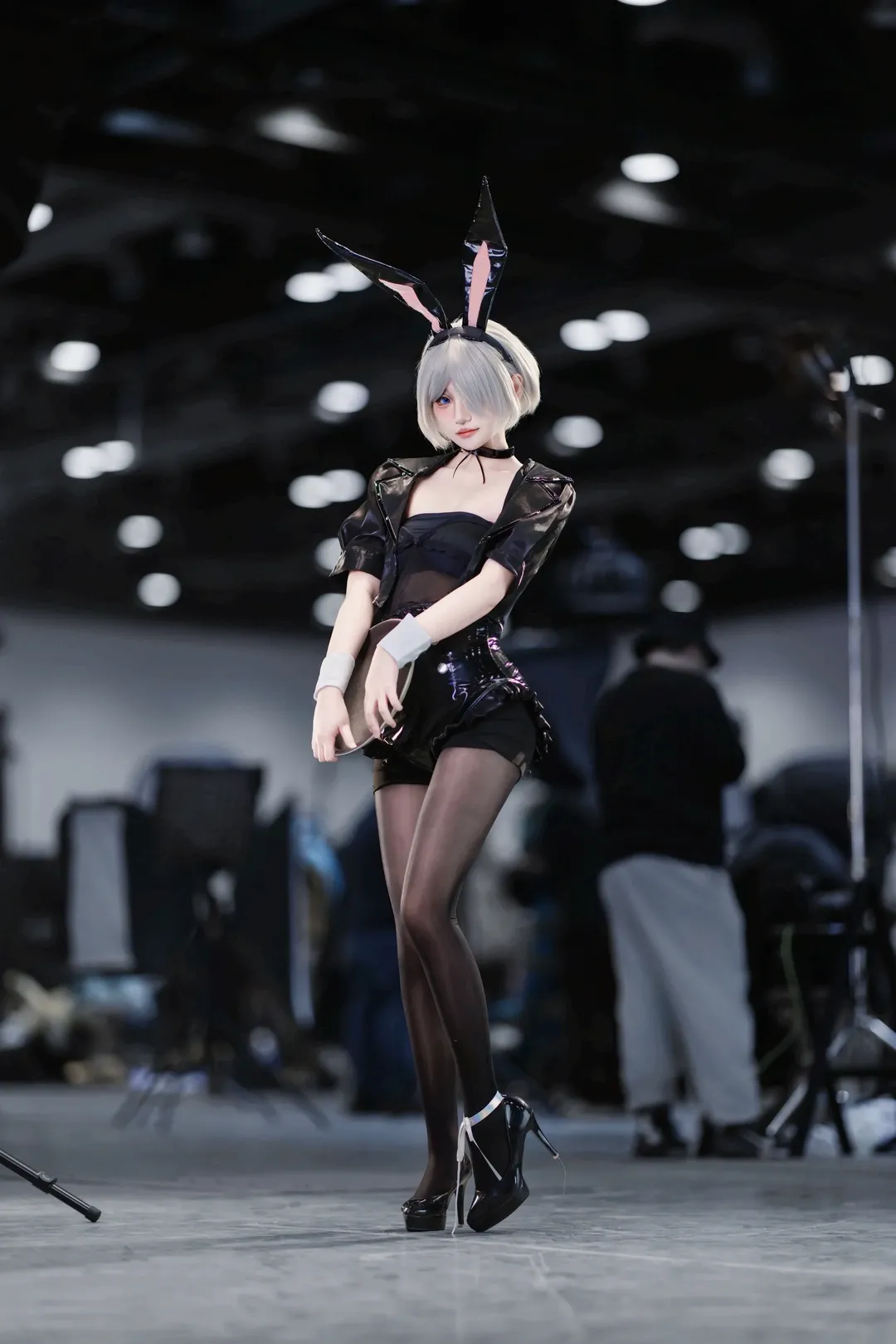 漫展场照, 尼尔机械纪元, 二次元cos, 兔女郎cos, 尼尔机械纪元2b cos