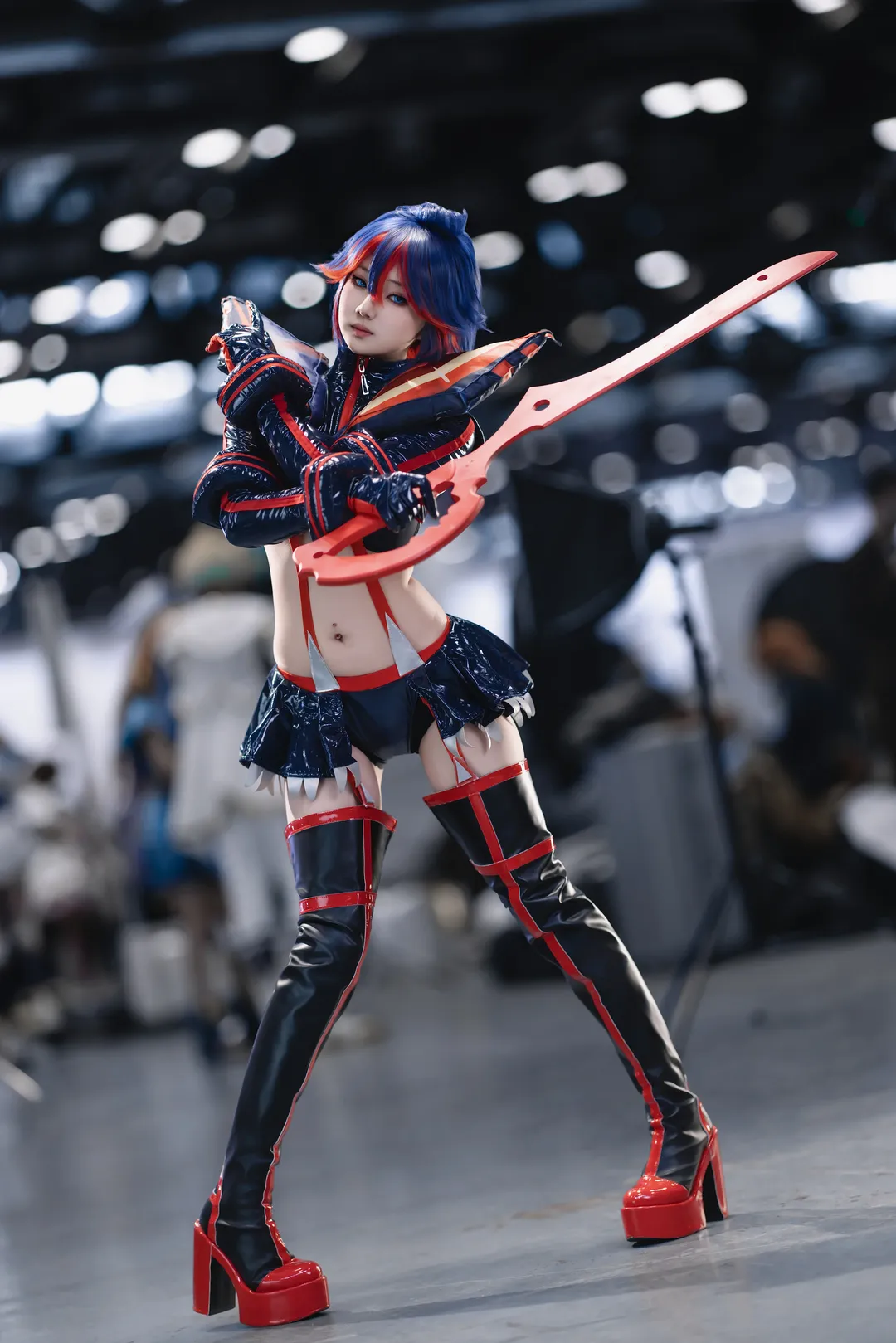 二次元摄影, 漫展场照, 缠流子cos, 斩服少女, 战斗系cosplay - 第4张