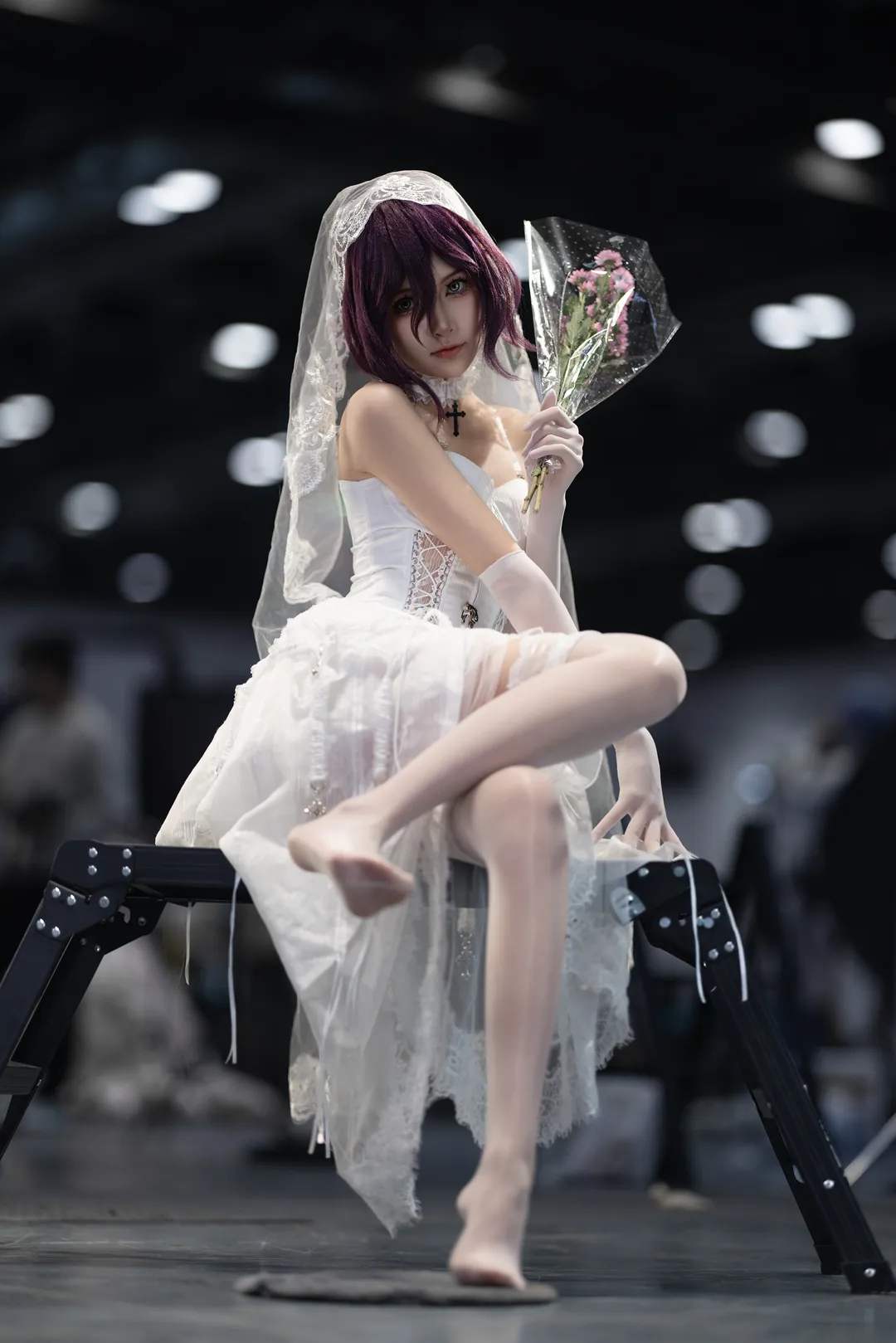 二次元摄影, 漫展场照, 电锯人, 花嫁cos, 雷塞cos - 第1张