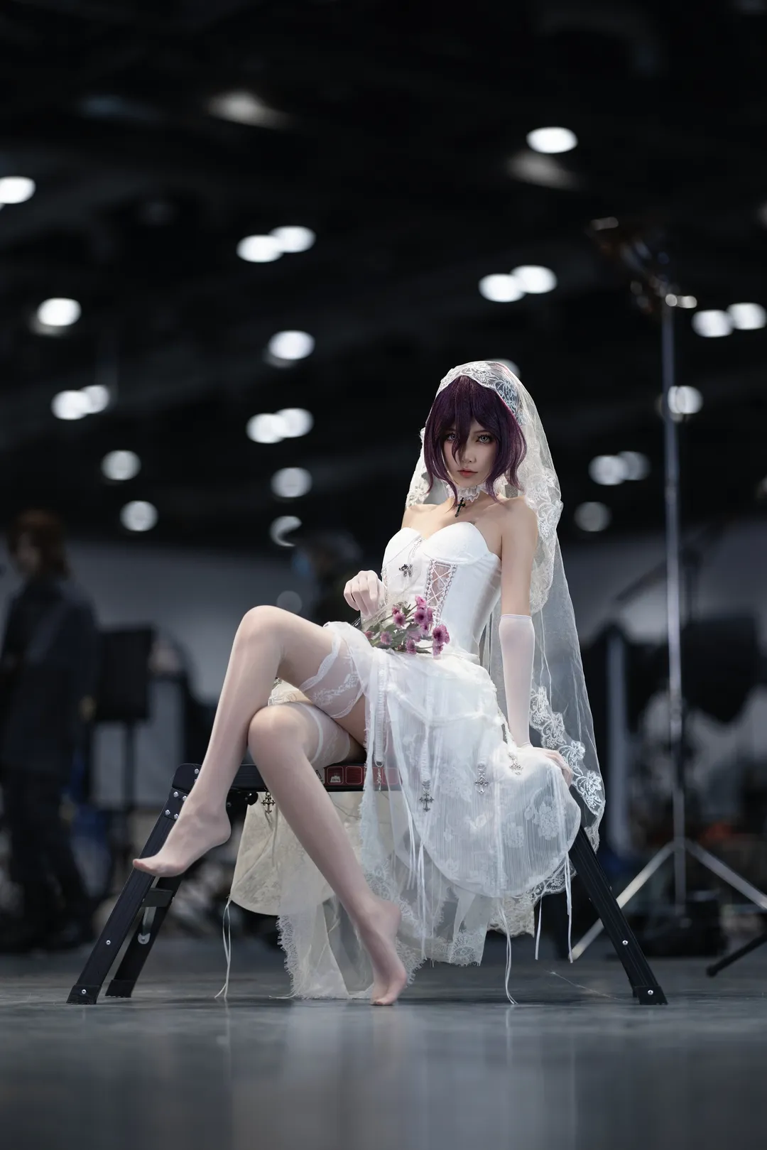 二次元摄影, 漫展场照, 电锯人, 花嫁cos, 雷塞cos - 第2张