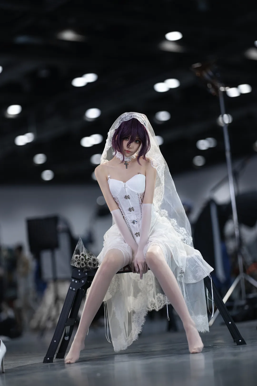 二次元摄影, 漫展场照, 电锯人, 花嫁cos, 雷塞cos - 第4张