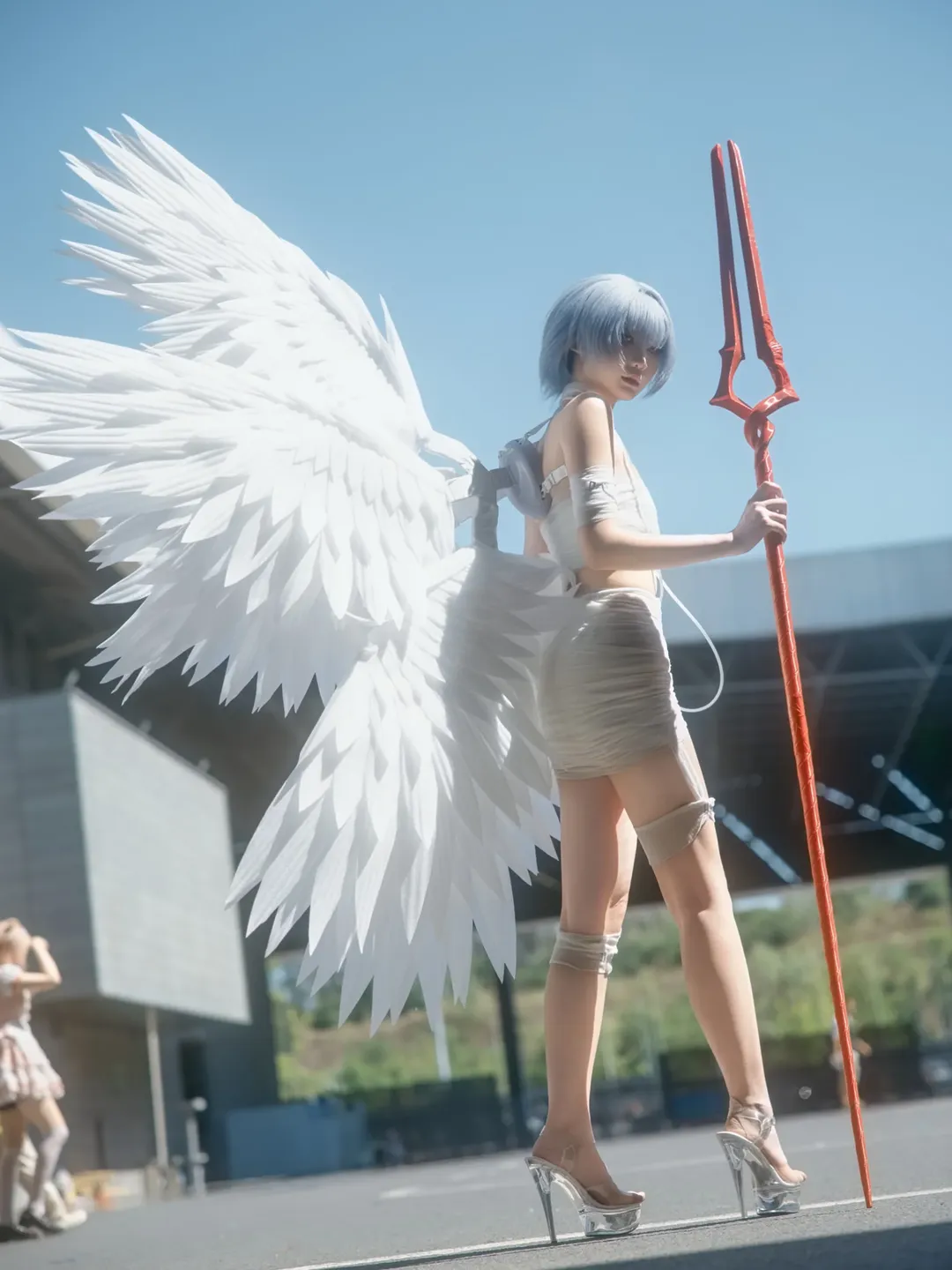 漫展返图, 绫波丽cos, 新世纪福音战士, cosplay摄影, 世界线漫展 - 第1张