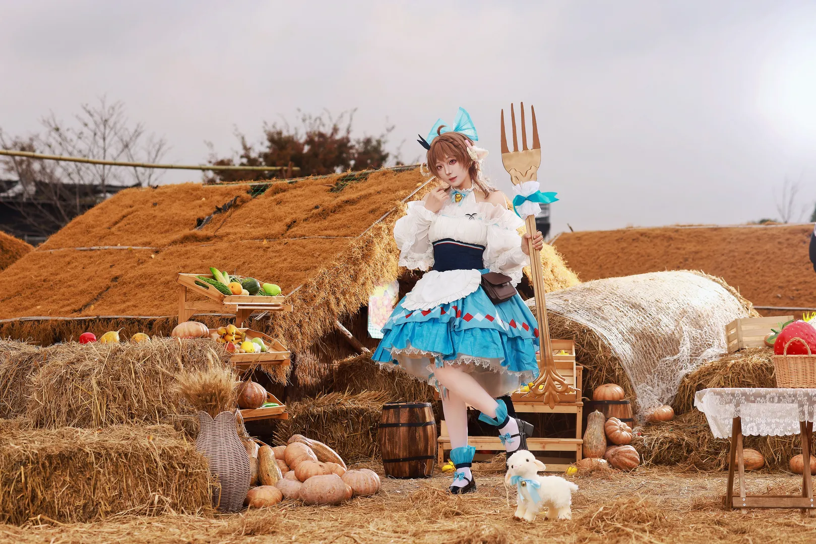 角色还原, 二次元摄影, cosplay正片, 明日方舟cos, 废墟风写真 - 第12张