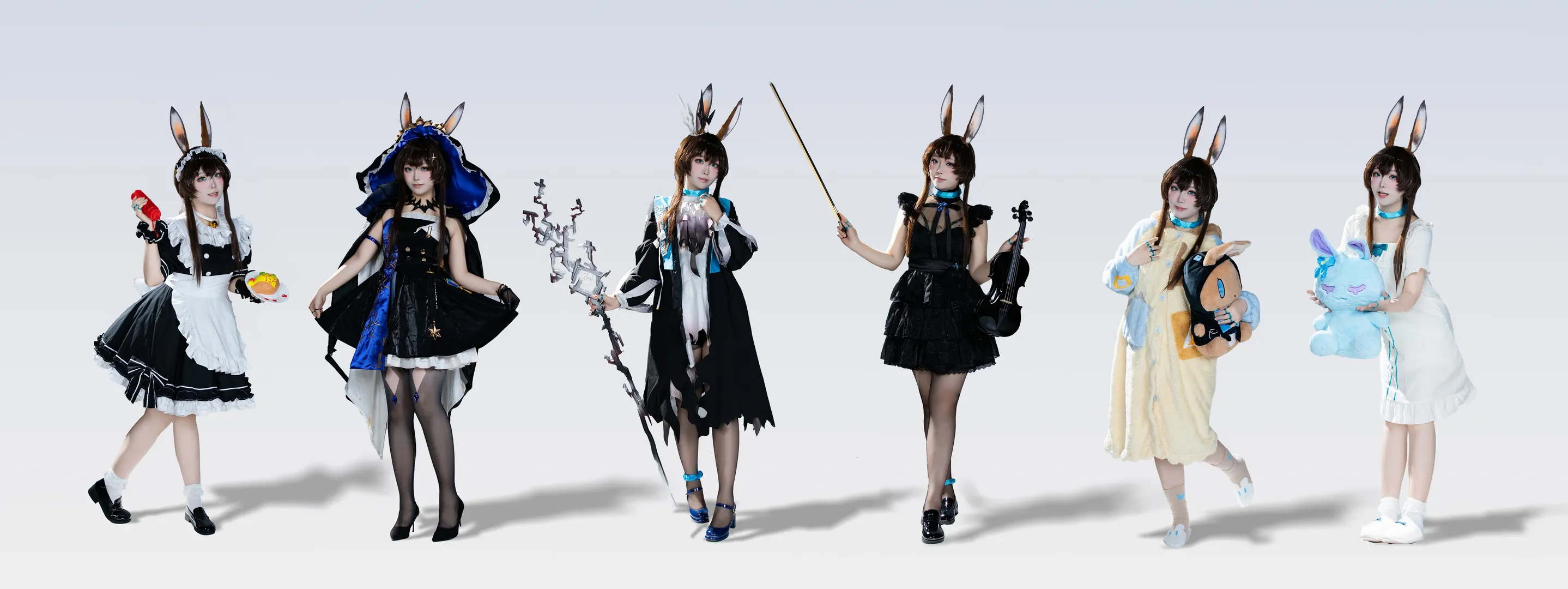 角色还原, 二次元摄影, cosplay正片, 明日方舟cos, 废墟风写真 - 第15张