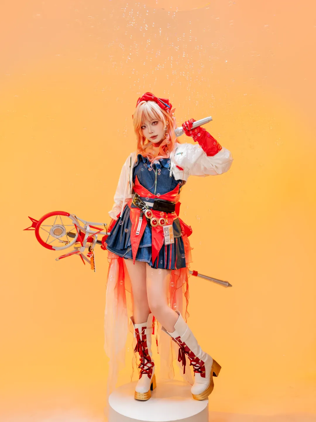 明日方舟, cosplay攝影, 明日方舟cos, 羽生萌萌香cos, 昭和小偶像